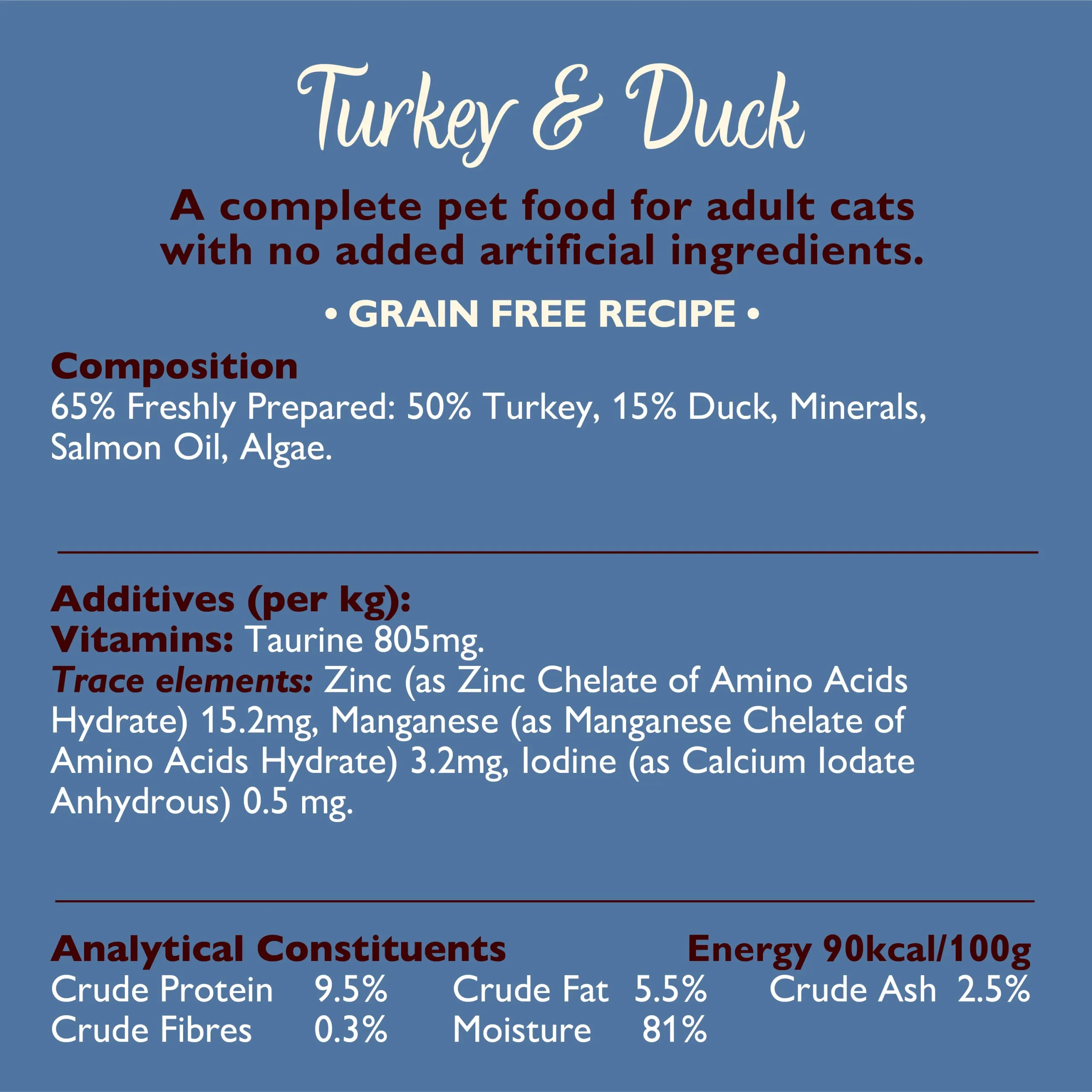 Lily's Kitchen Cibo Umido per Gatti Poultry Pie Tacchino e Anatra, 19 x 85g - immagine 6