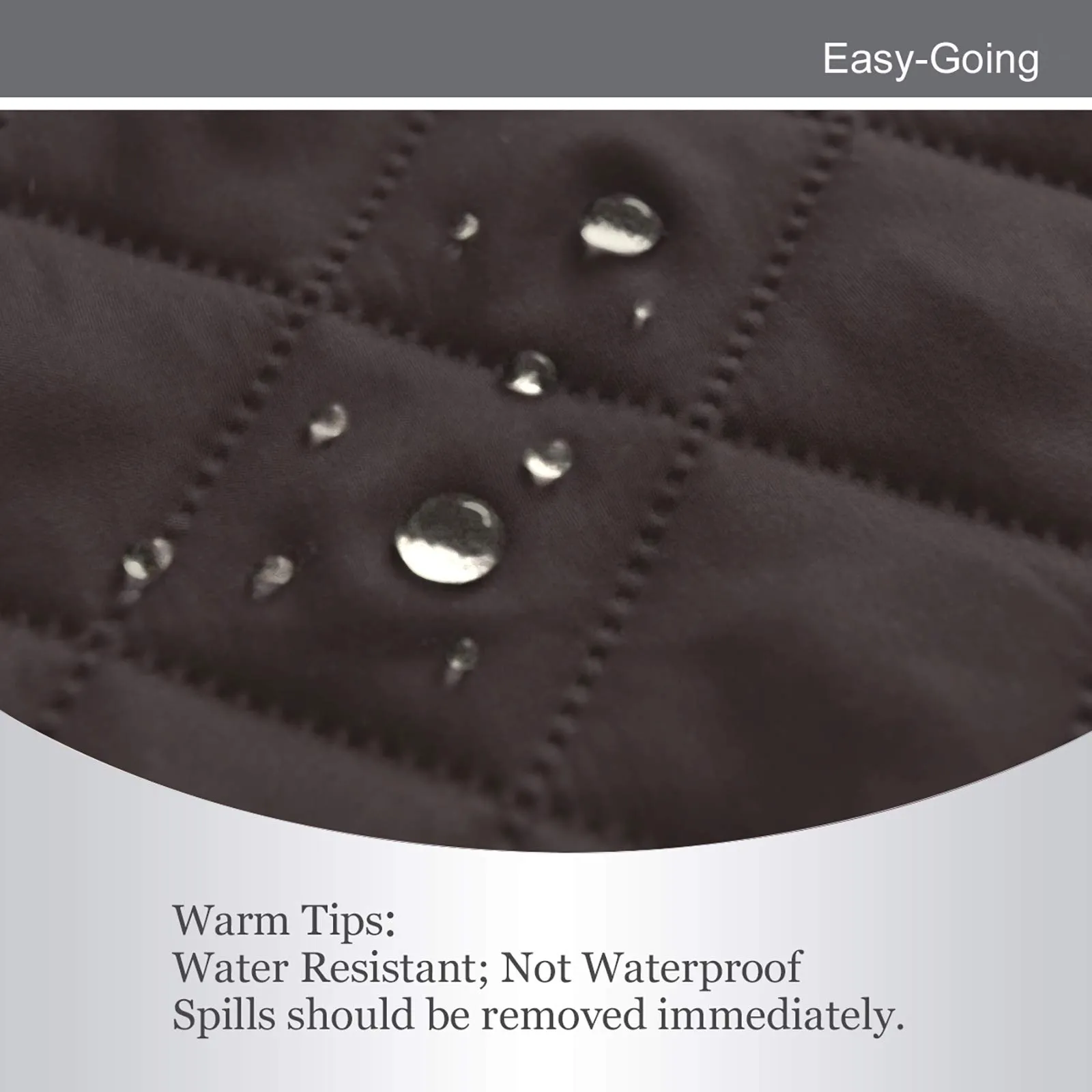 Easy-Going Copridivano Reversibile con 2 Cuscini, Cioccolato/Beige, Divano Letto Oversize - immagine 5