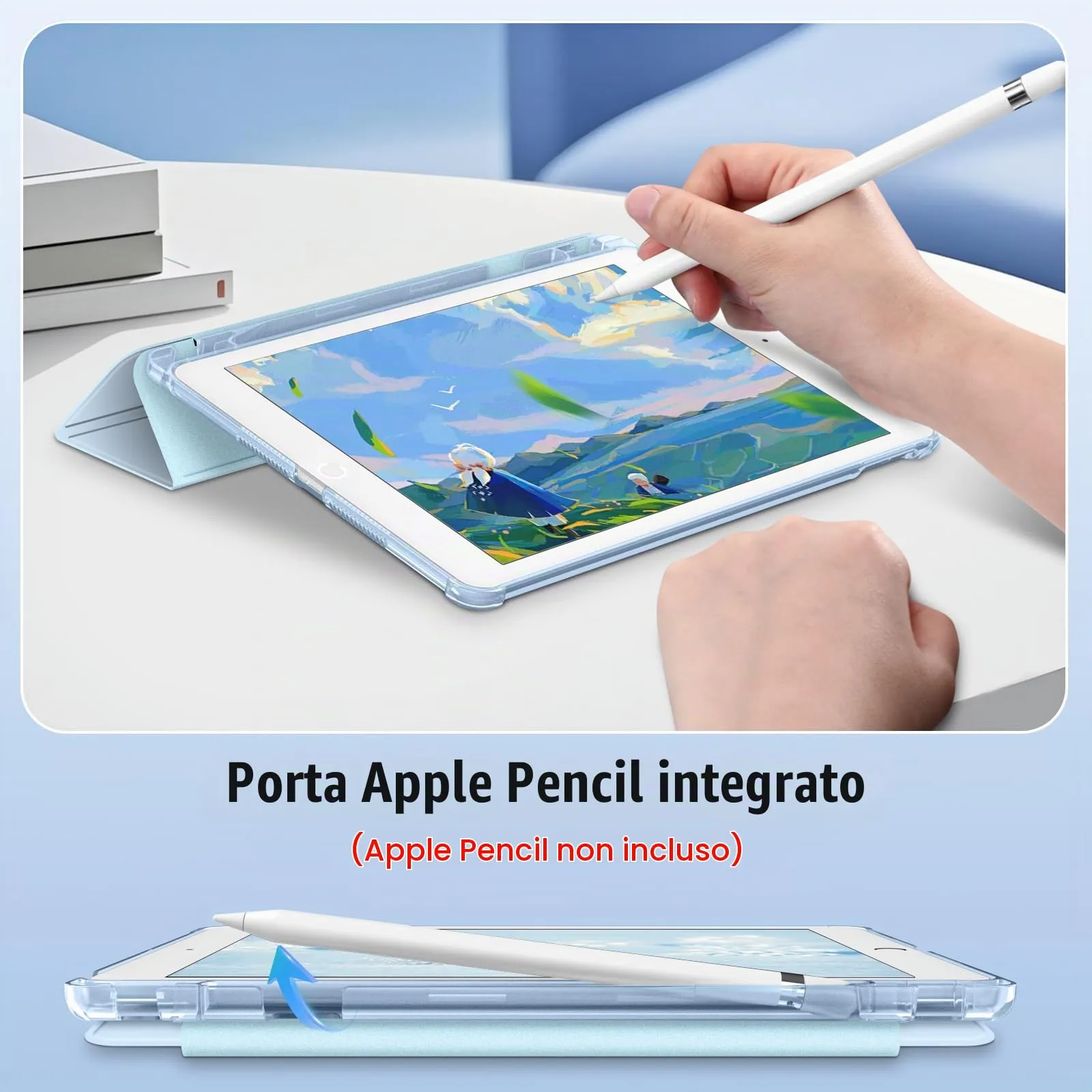 FINTIE Cover per iPad 10,2 Pollici (9a/8a/7a Generazione, 2019-2021) - immagine 6