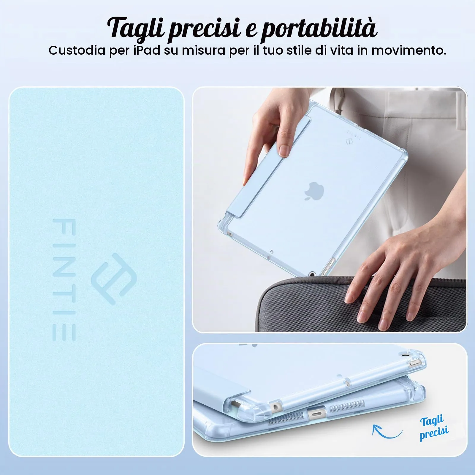 FINTIE Cover per iPad 10,2 Pollici (9a/8a/7a Generazione, 2019-2021) - immagine 7