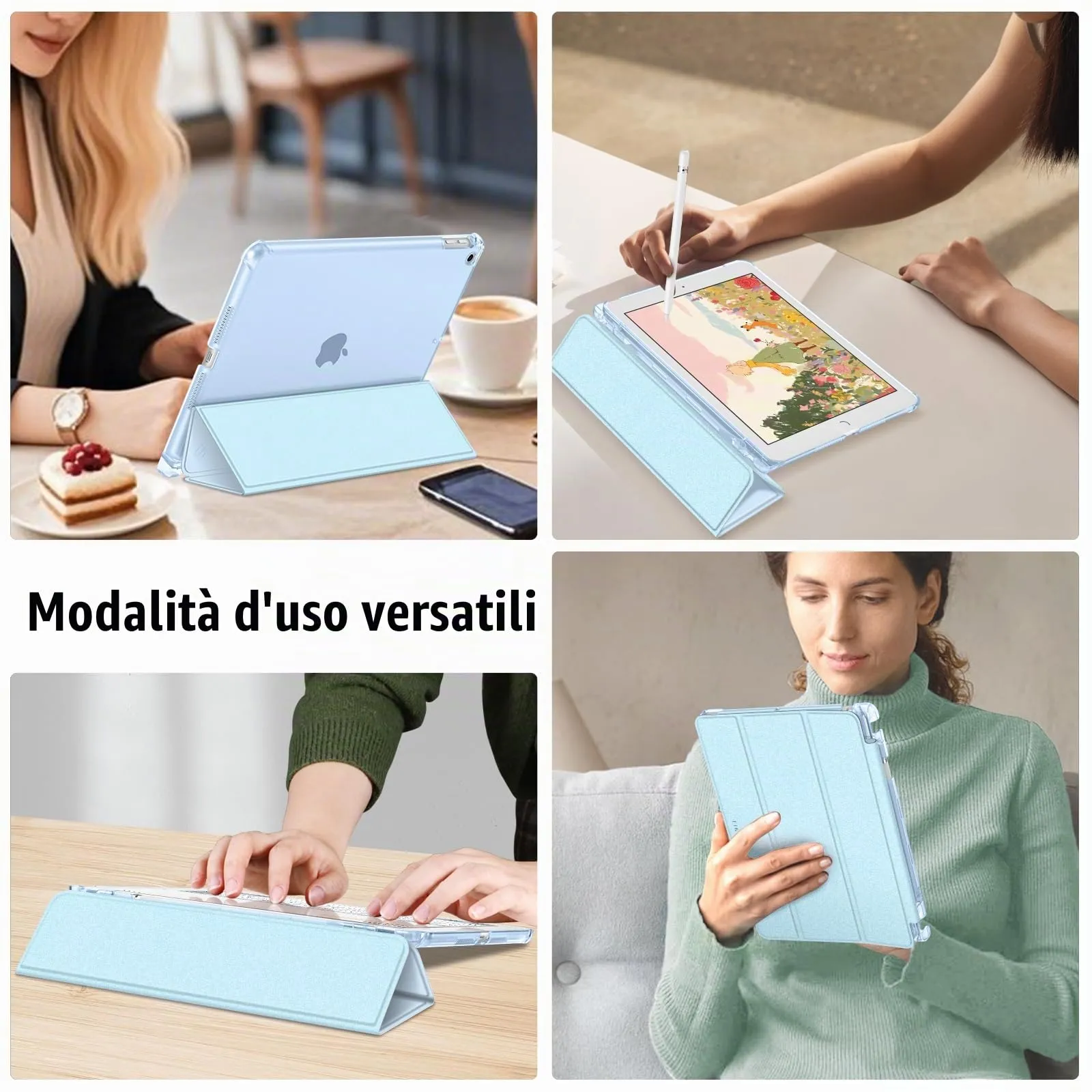 FINTIE Cover per iPad 10,2 Pollici (9a/8a/7a Generazione, 2019-2021) - immagine 9