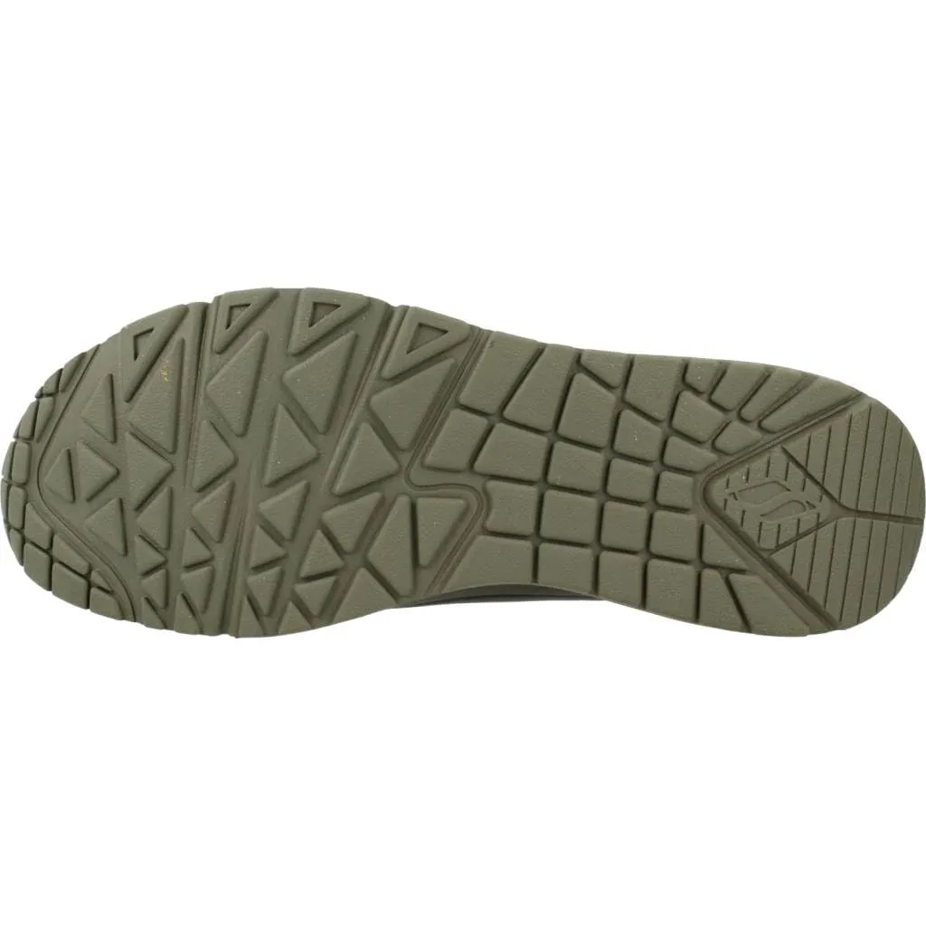 Skechers Uno Stand On Air Donna, Olive Durabuck, 38.5 EU - immagine 9