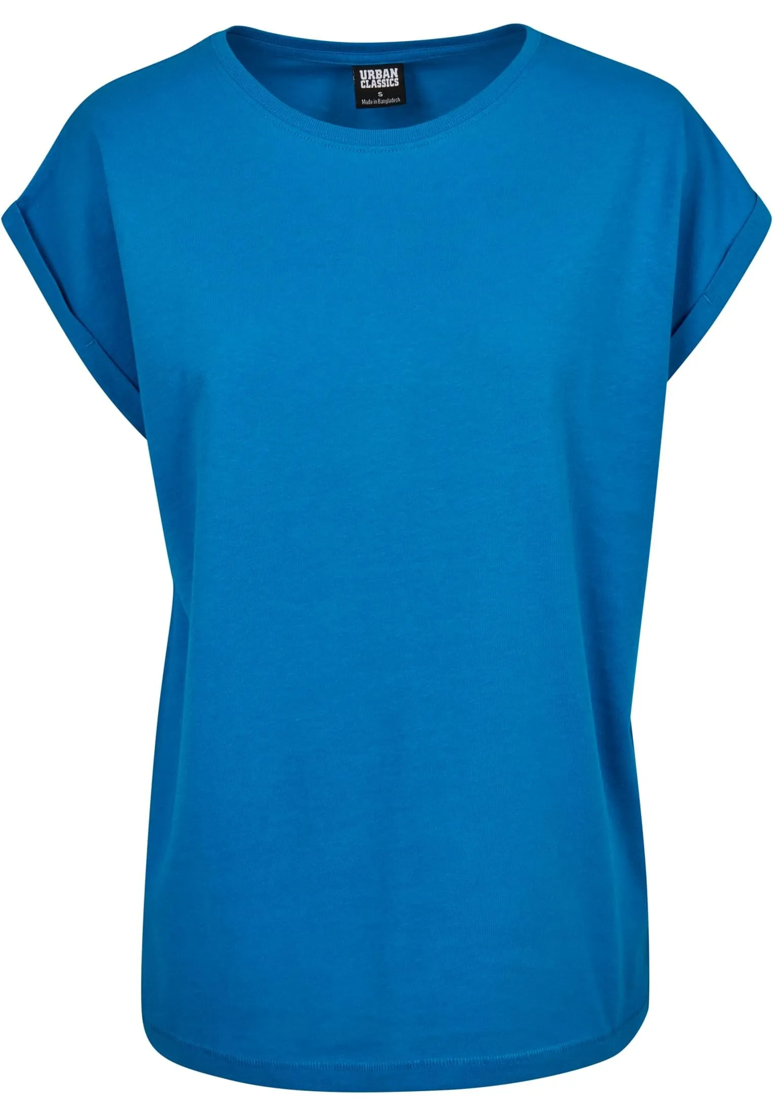 Urban Classics Donna Extended Shoulder Tee TB771 Rosso Ciliegia XXL - immagine 6