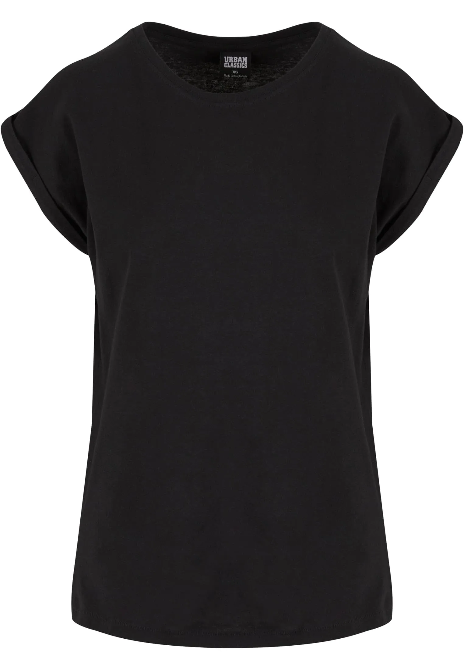 Urban Classics Donna Extended Shoulder Tee - Rosso Ciliegia, XXL - immagine 4