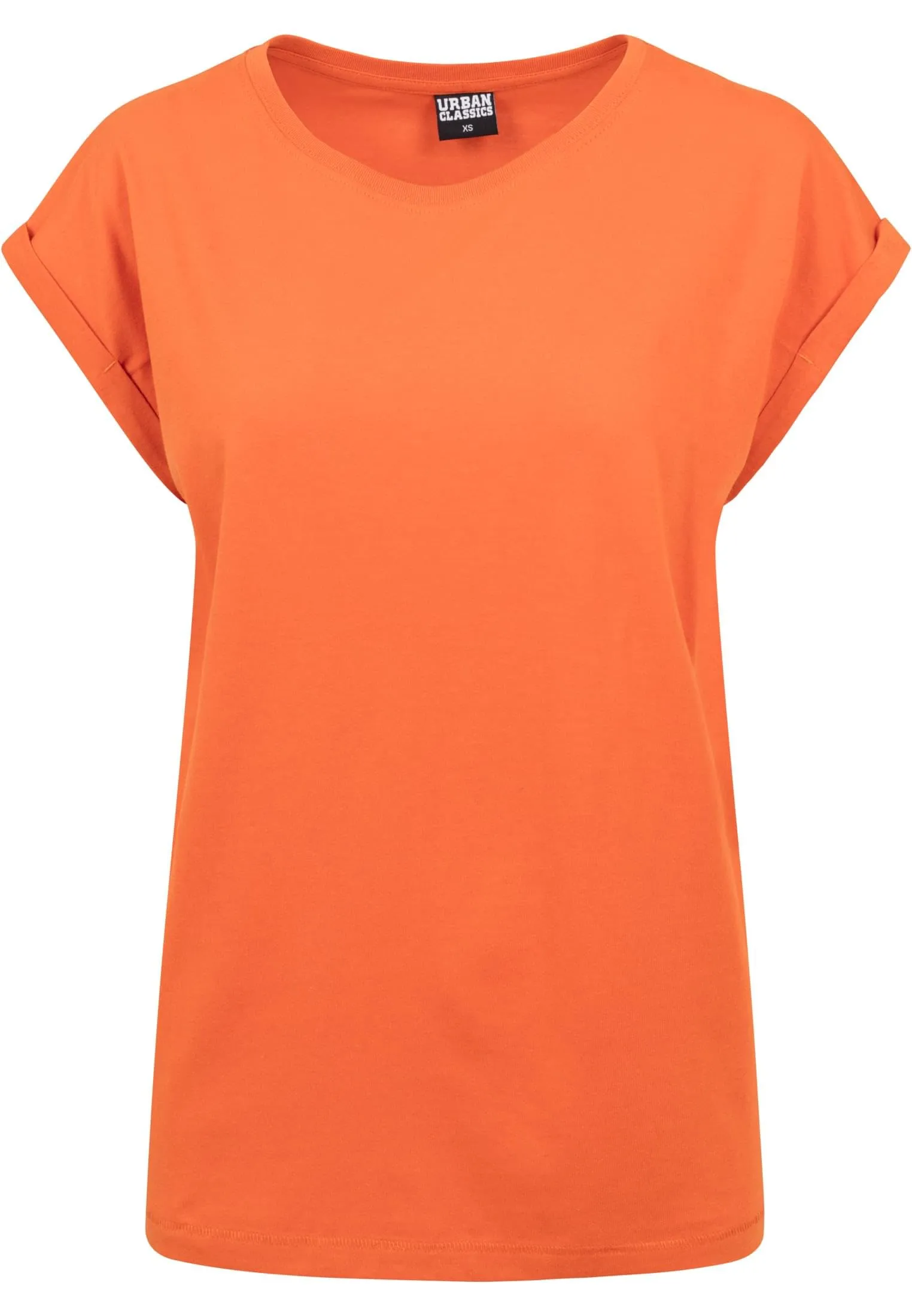 Urban Classics Donna Extended Shoulder Tee Rosso Ciliegia XXL TB771 - immagine 1