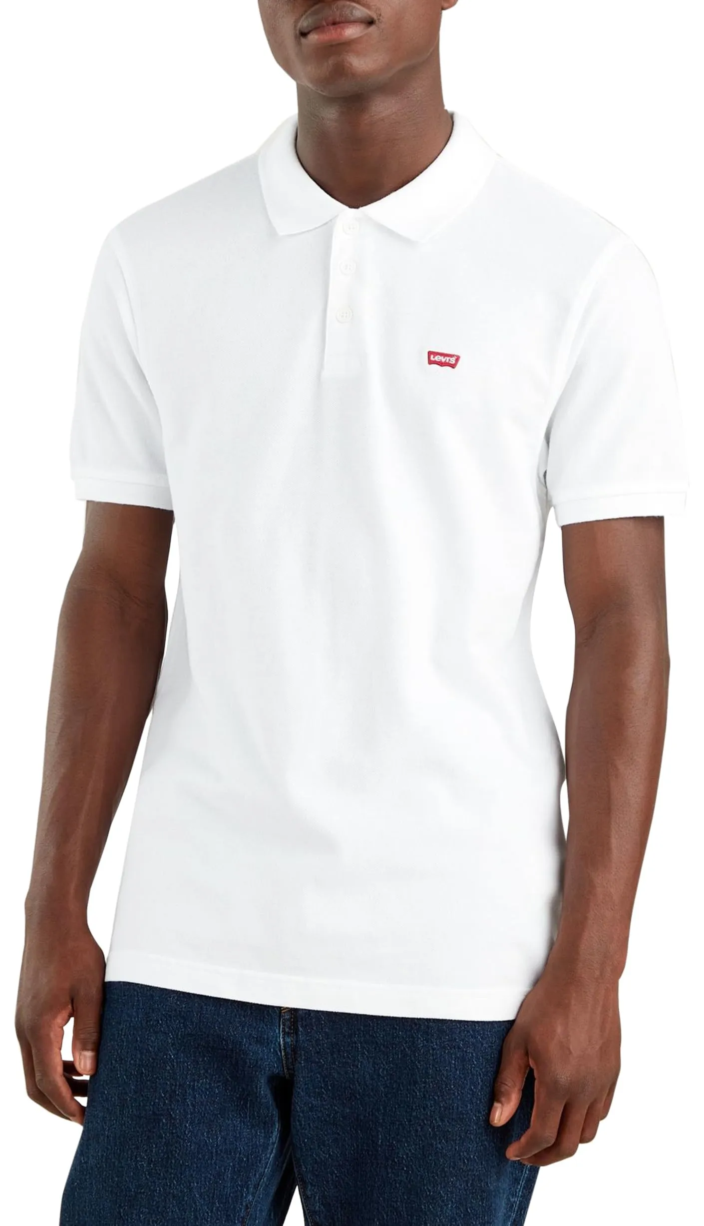 Levi's Housemark Polo Shirt, White, XL - immagine 2