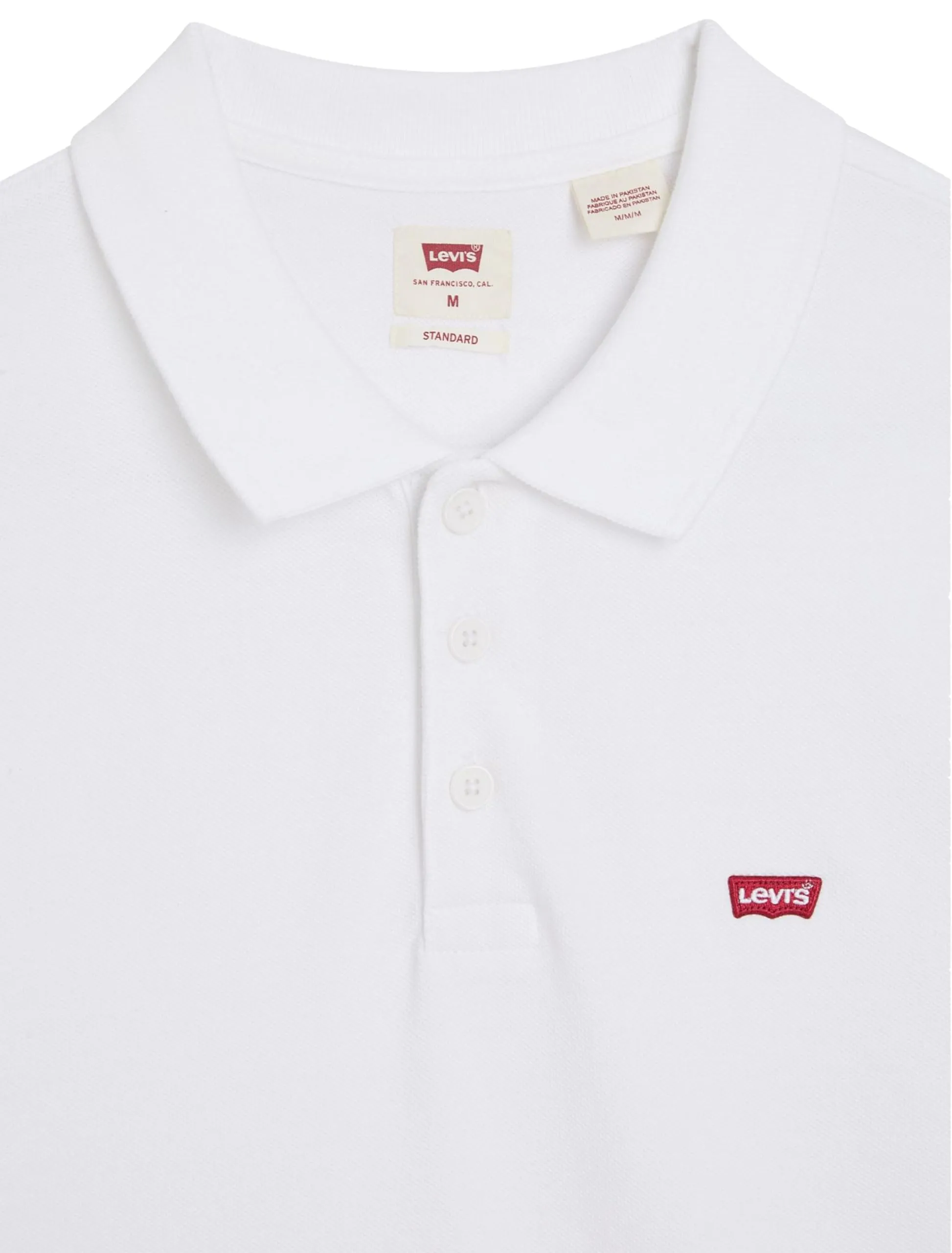 Levi's Housemark Polo Shirt, White, XL - immagine 6