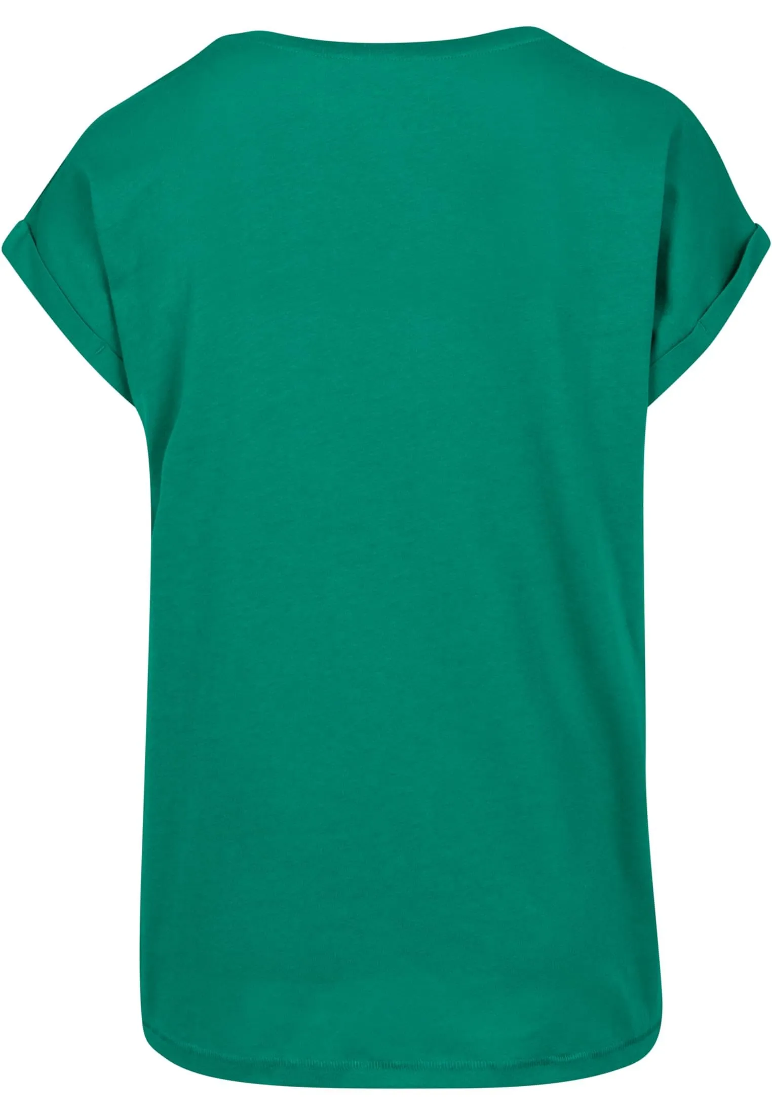 Urban Classics T-shirt da Donna con Manica Arrotolata in Cotone, Rosso Ciliegia, Taglia XXL - immagine 5