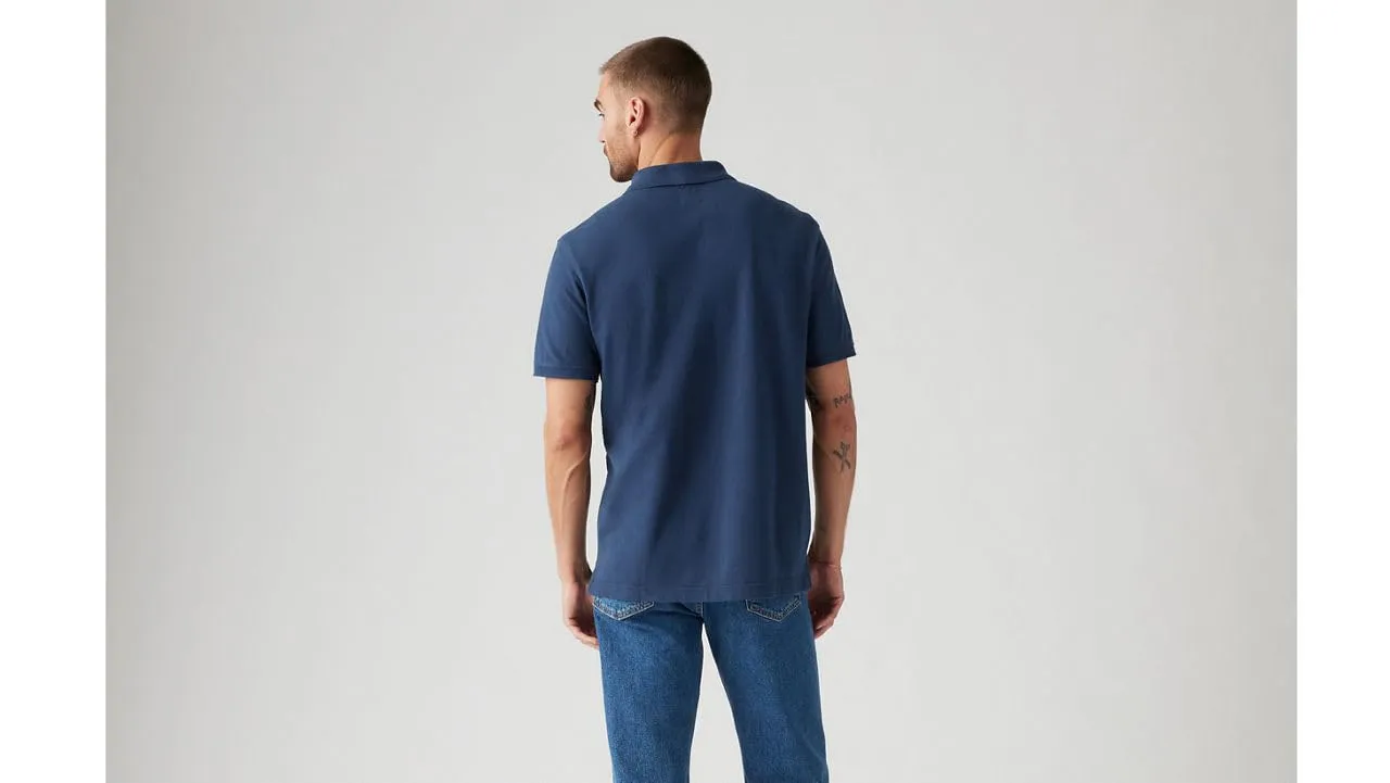 Levi's Housemark Polo Shirt, Blue, L - immagine 2