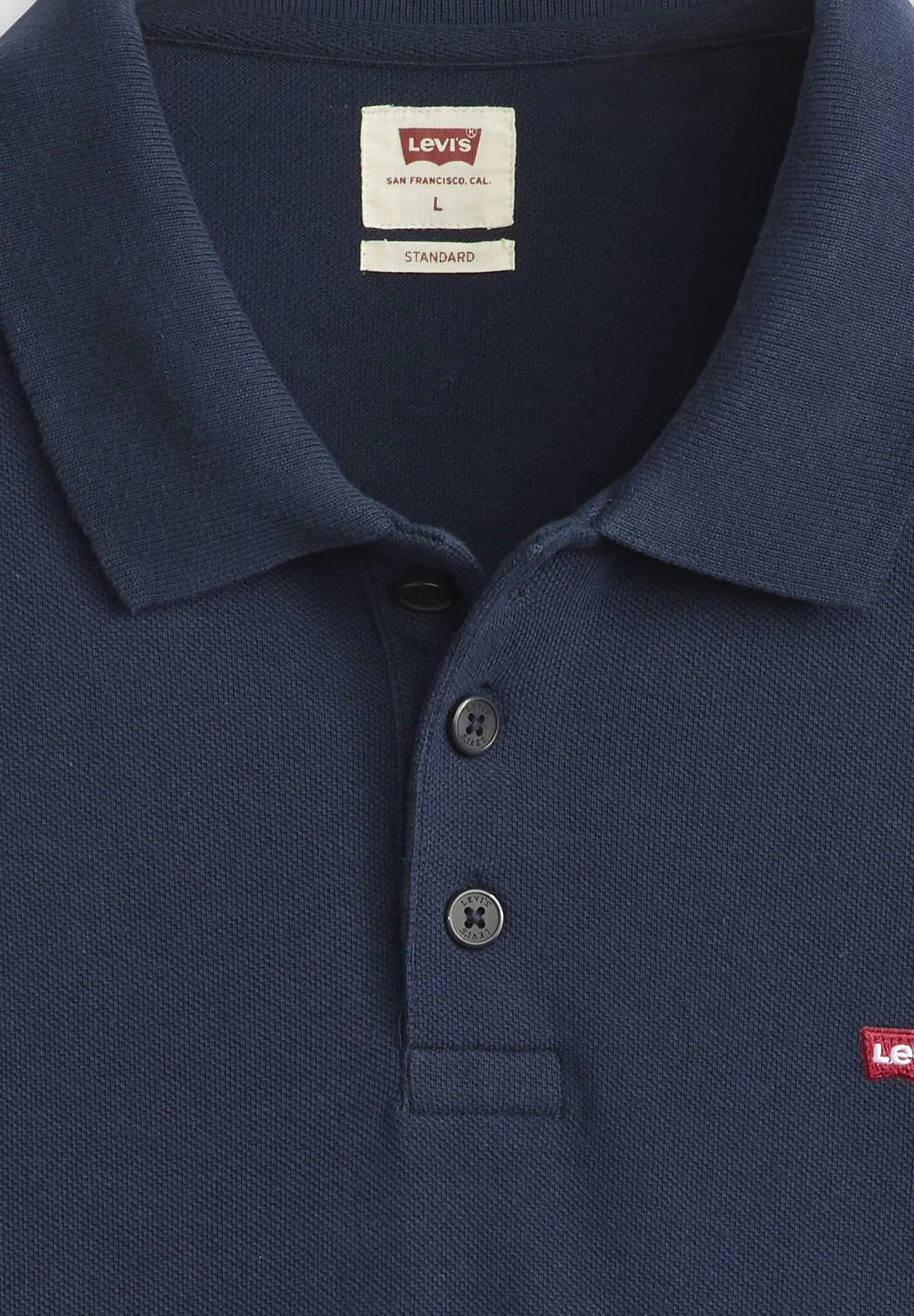 Levi's Housemark Polo Shirt, Blue, L - immagine 5