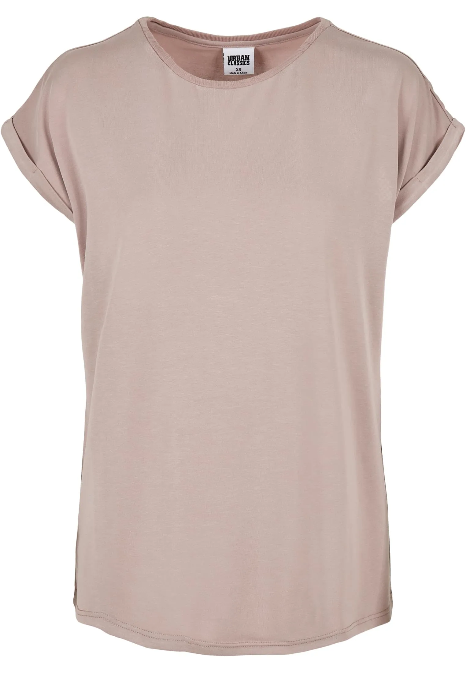 Urban Classics Maglietta Donna a Maniche Corte Oblique in Jersey TB4092 - immagine 4