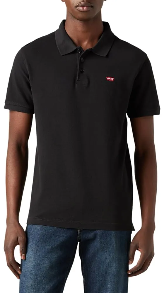 Levi's Housemark Polo Shirt, Mineral Black, XXL - immagine 1
