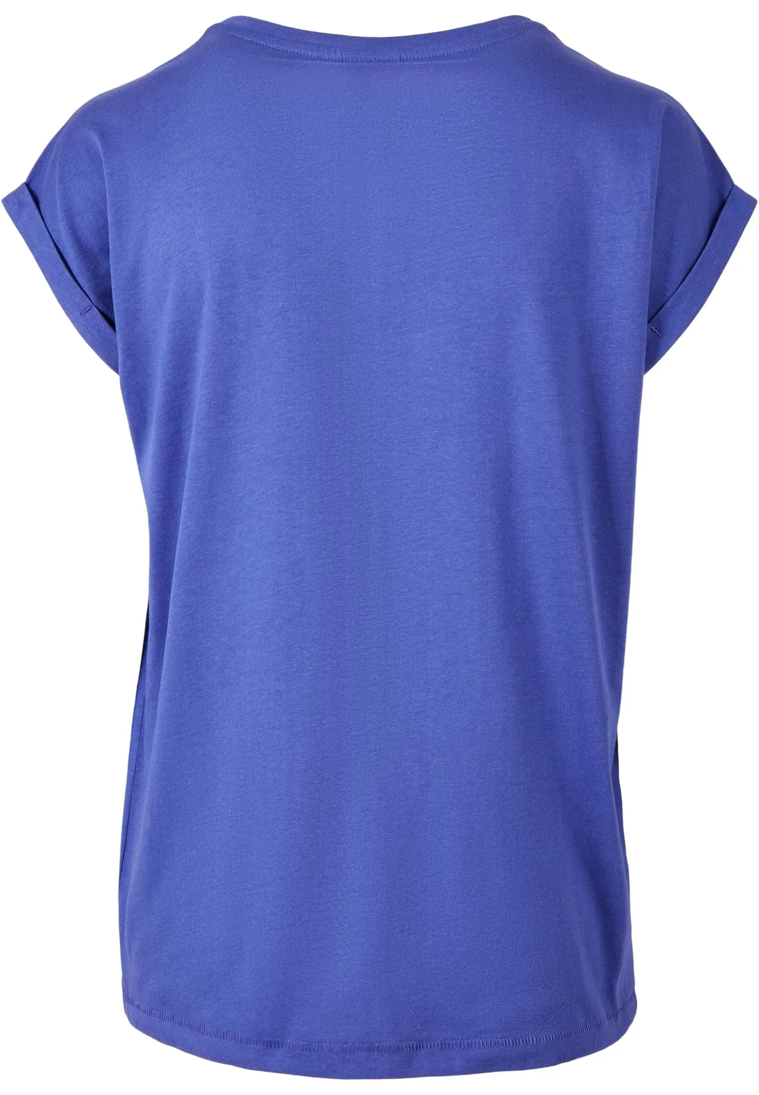 Urban Classics T-shirt da Donna con Manica Arrotolata in Cotone, Rosso Ciliegia, Taglia XXL - immagine 5