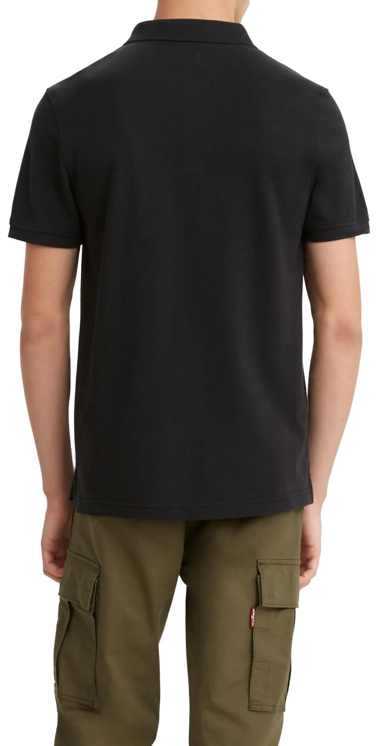 Levi's Housemark Polo Shirt - Mineral Black Plus, M - immagine 2