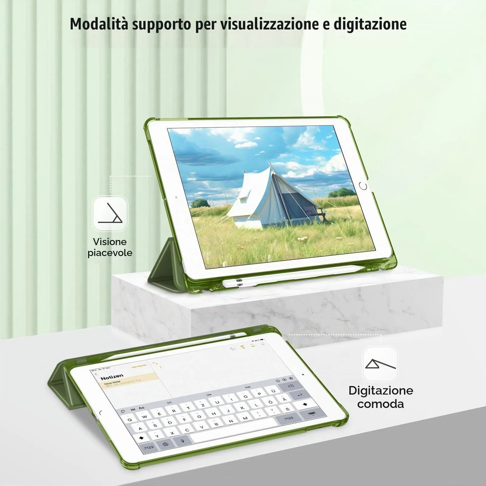 FINTIE Cover per iPad 10.2 Pollici (9a/8a/7a Generazione, 2019-2021) - immagine 3