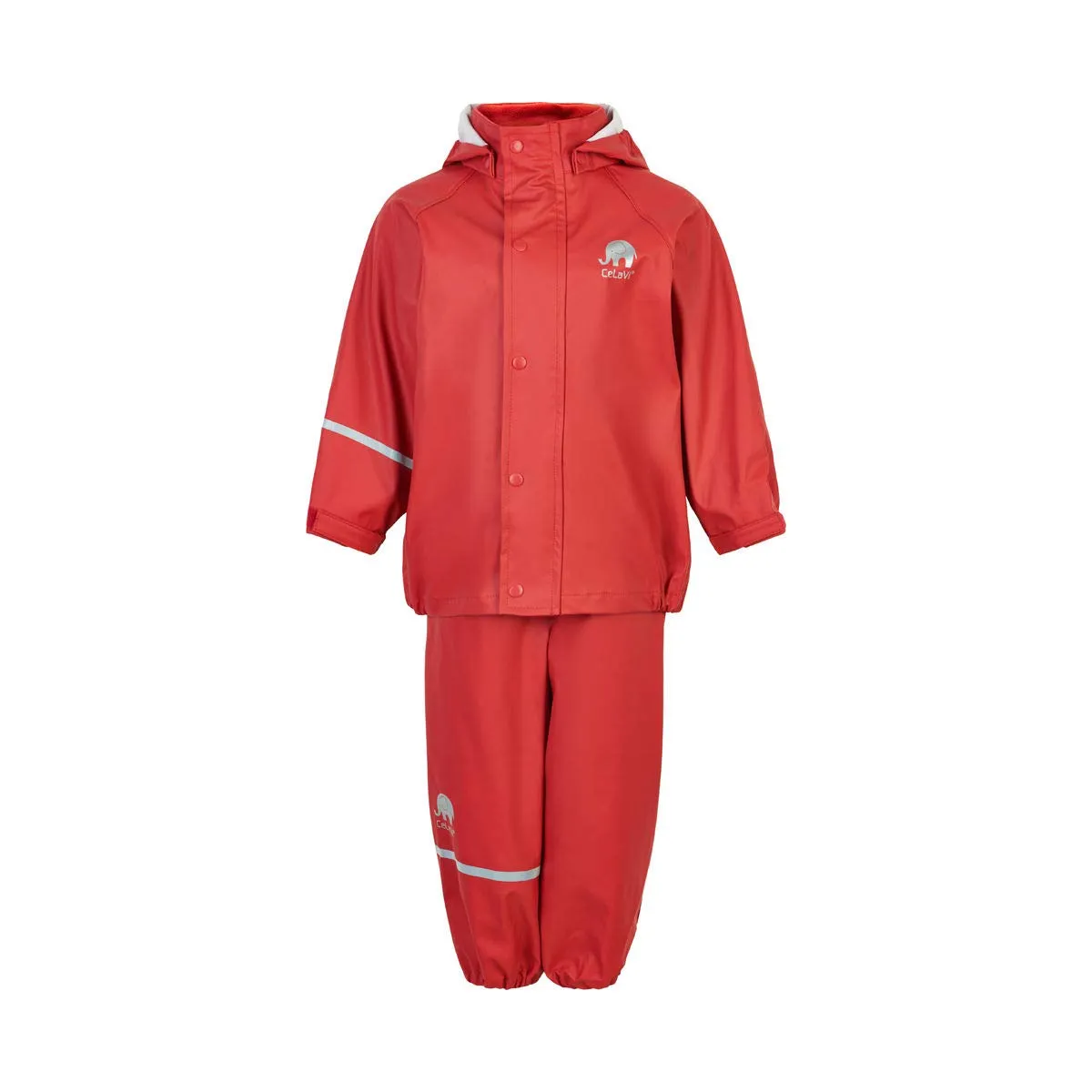 Celavi Basic Rainwear Set Unisex, Rosso, 70 - immagine 1