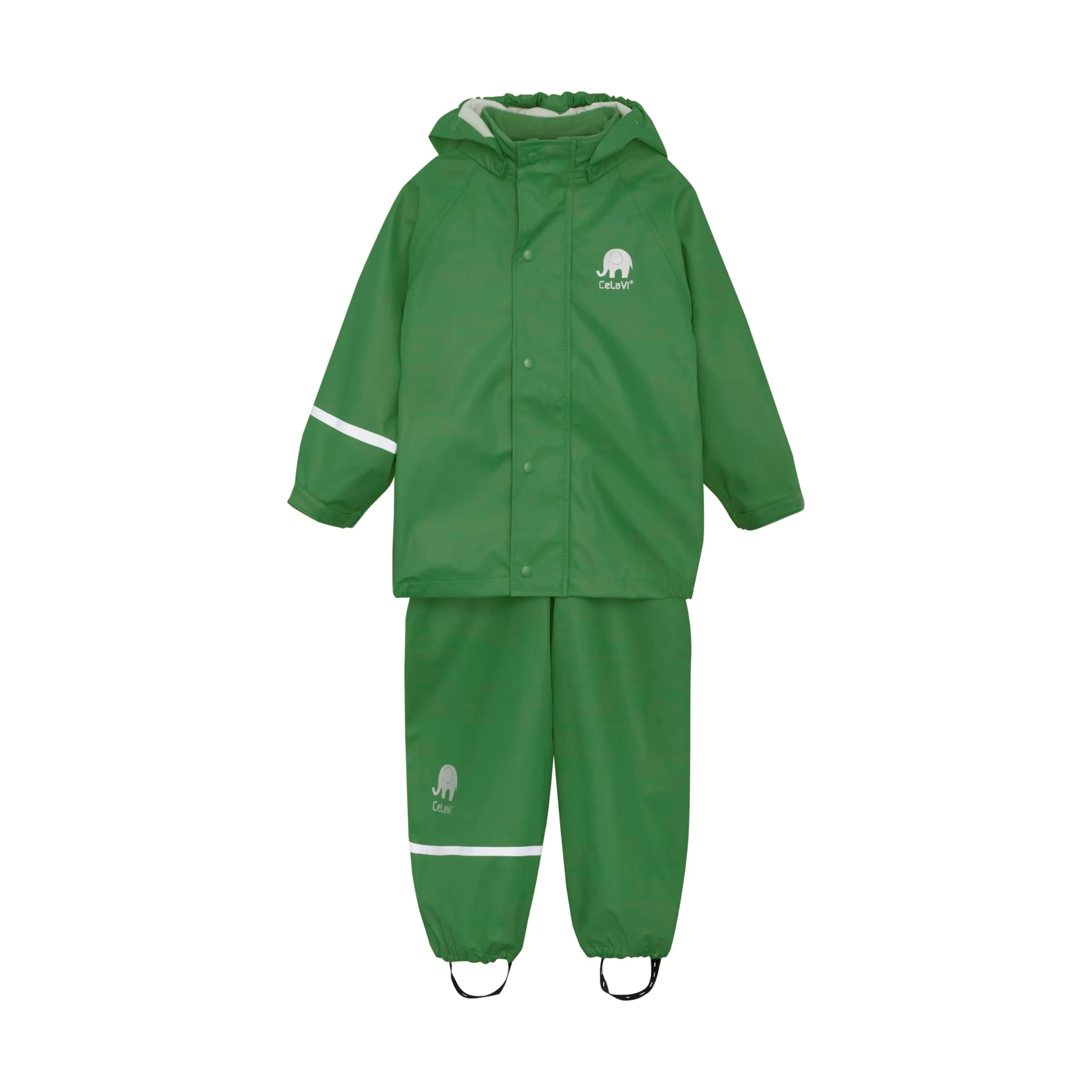 Celavi Basic Rainwear Set Unisex, Elm Green, Size 70 - immagine 1