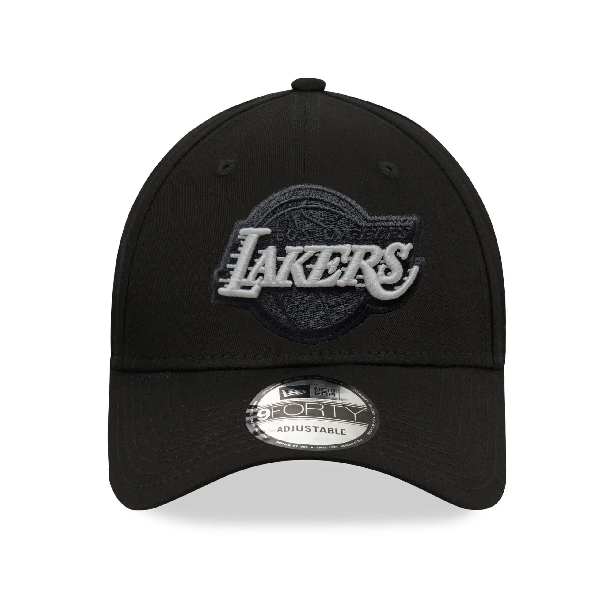 New Era Los Angeles Lakers 9forty Snapback Cap - Black - One Size - immagine 2