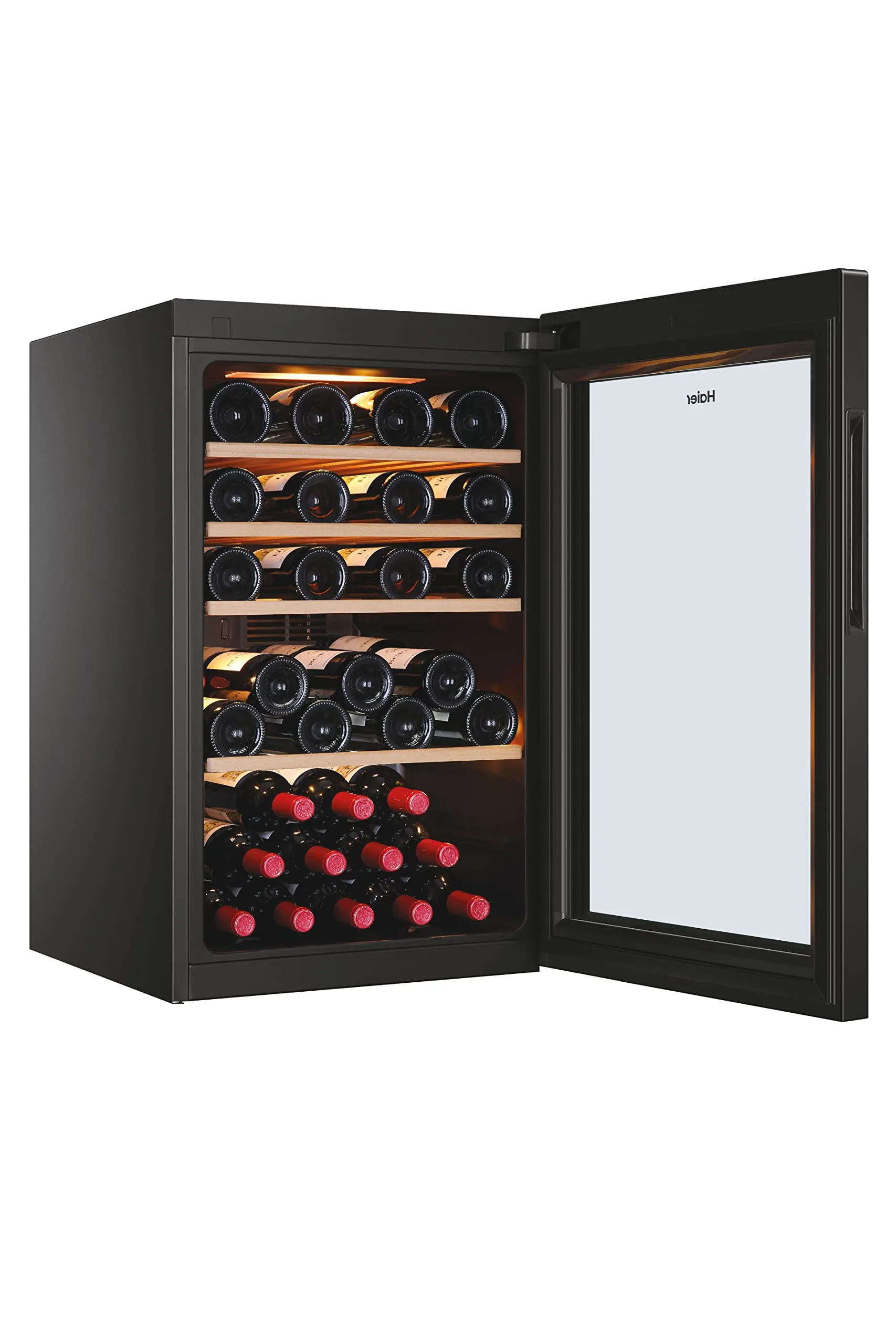 Haier Wine Bank 50 Serie 5 Cantinetta Vino 49 Bottiglie Monozona Classe F HWS49GA - immagine 3