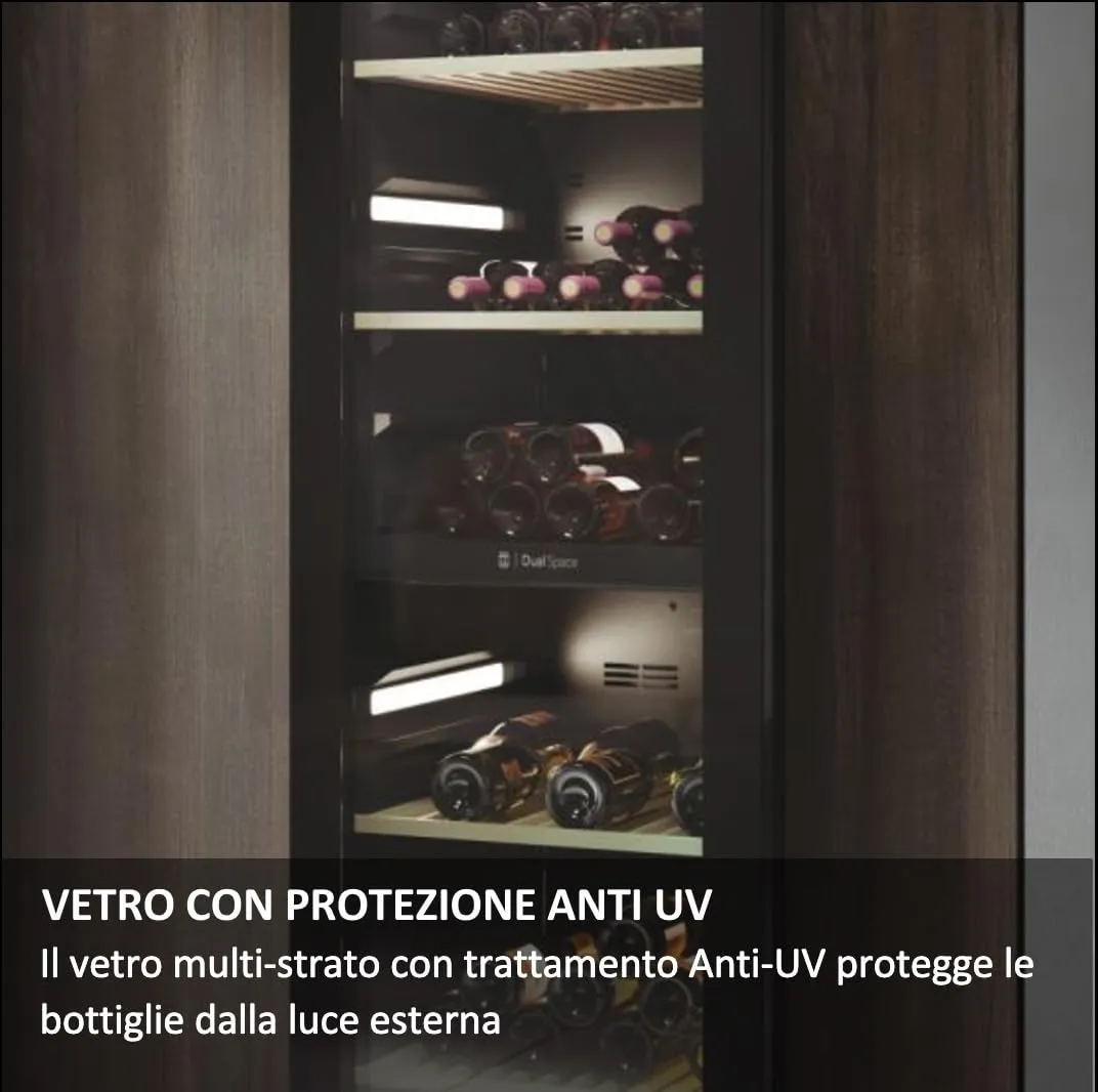 Haier Wine Bank 50 Serie 5 Cantinetta Vino 49 Bottiglie Monozona Classe F HWS49GA - immagine 6