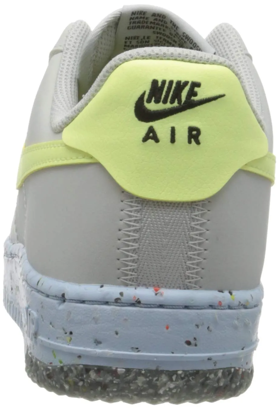 Nike Air Force 1 Crater Women's CT1986-001 Pure Platinum/Barely Volt-Summit White EU 36.5 - immagine 3