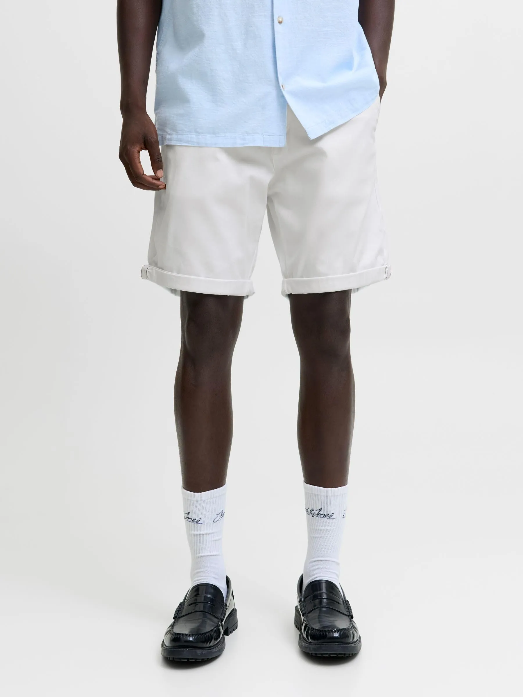 Jack & Jones Jjibowie Shorts, White, XL - immagine 2