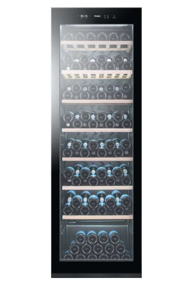 Haier Wine Bank 60 Serie 3 Cantinetta Vino WS171GA, 185x59,5x63,9 cm, 171 Bottiglie, 1 Zona, Anti-UV, LED, Display Digitale - immagine 1