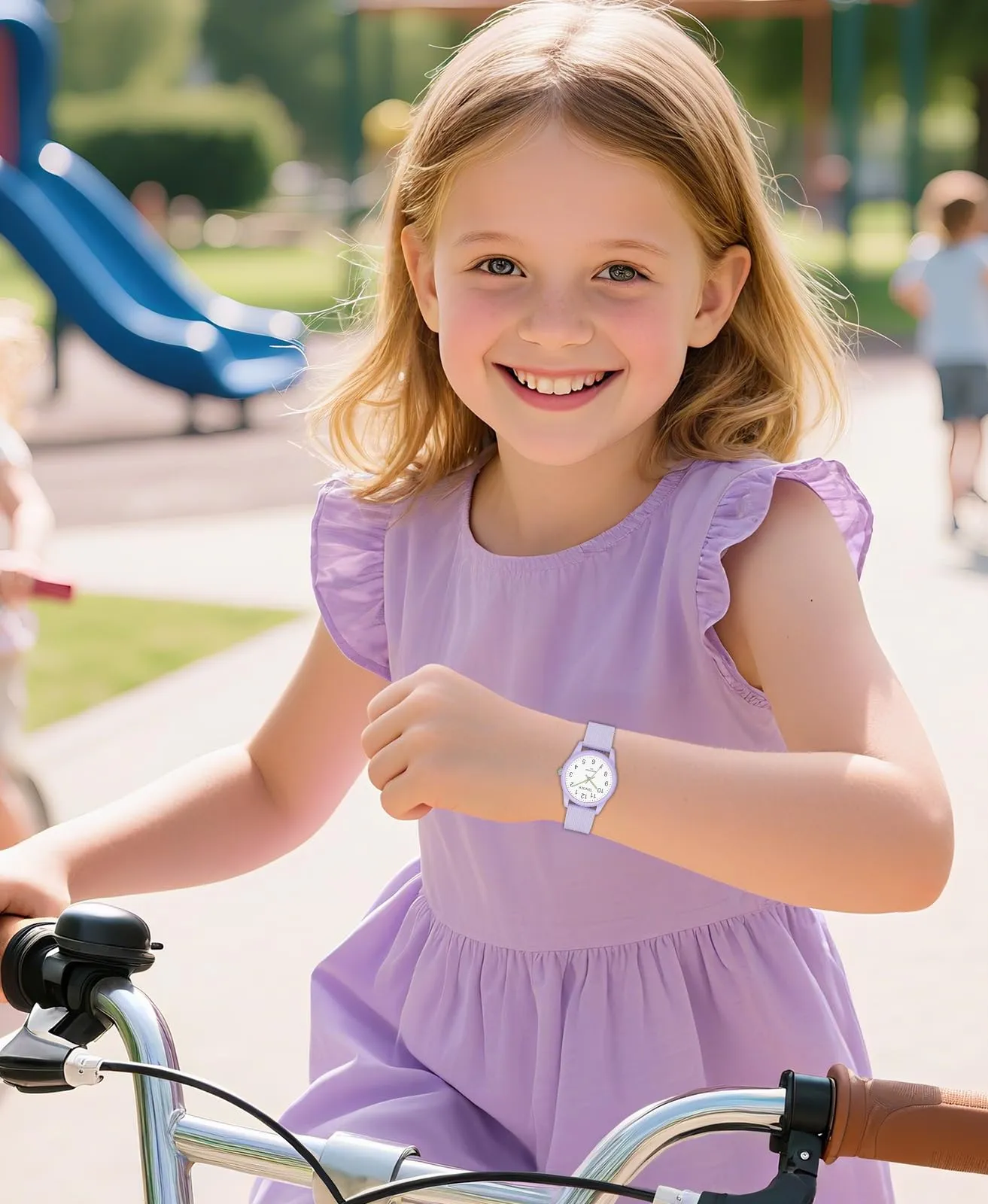 TENOCK Orologio Analogico per Bambini TE-6088 Impermeabile 50m - immagine 9