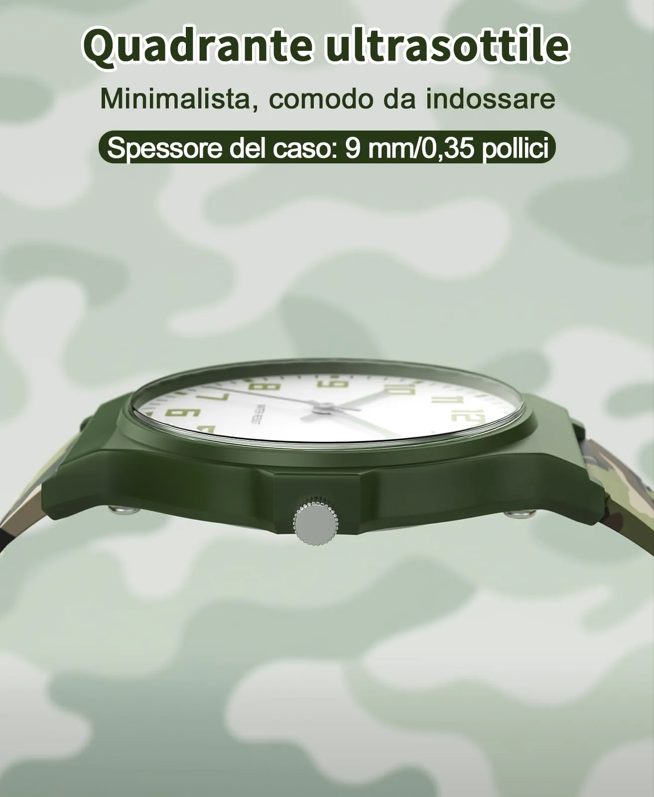 TENOCK Orologio Analogico per Bambini 30m TEN-1010L - immagine 3