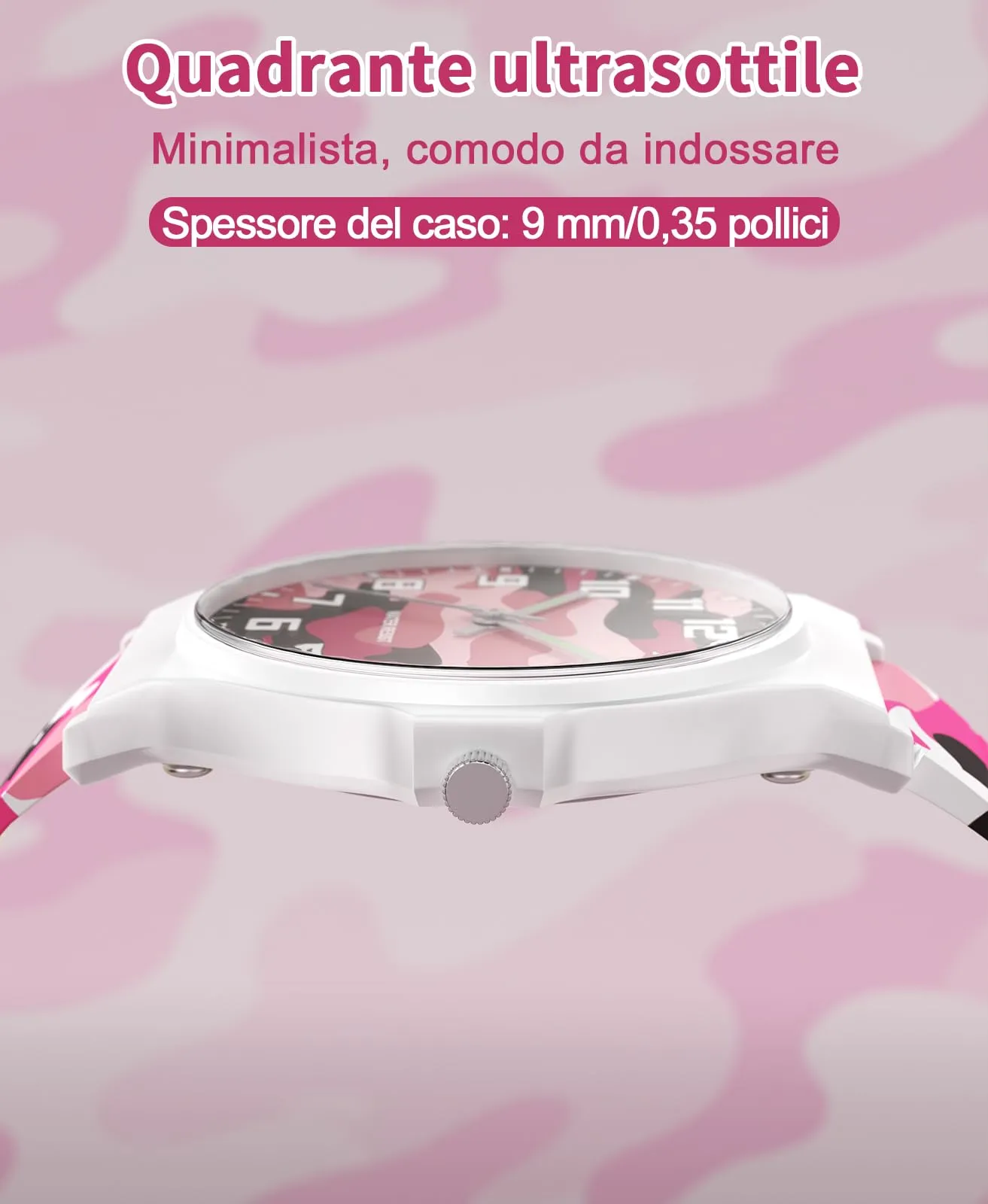 TENOCK Orologio analogico per bambini 30m TEN-1010L - immagine 3