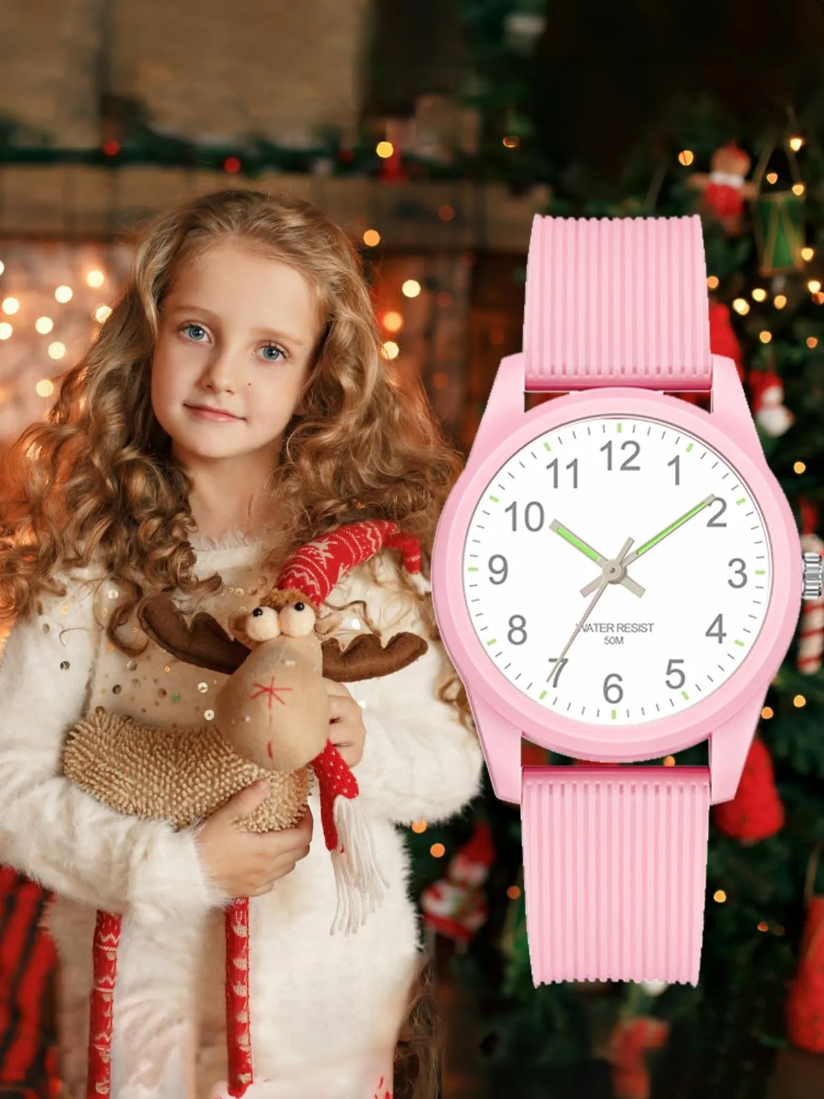 TENOCK Orologio Analogico per Bambini, Impermeabile 50M, Età 4-12 anni, SD6088 - immagine 7