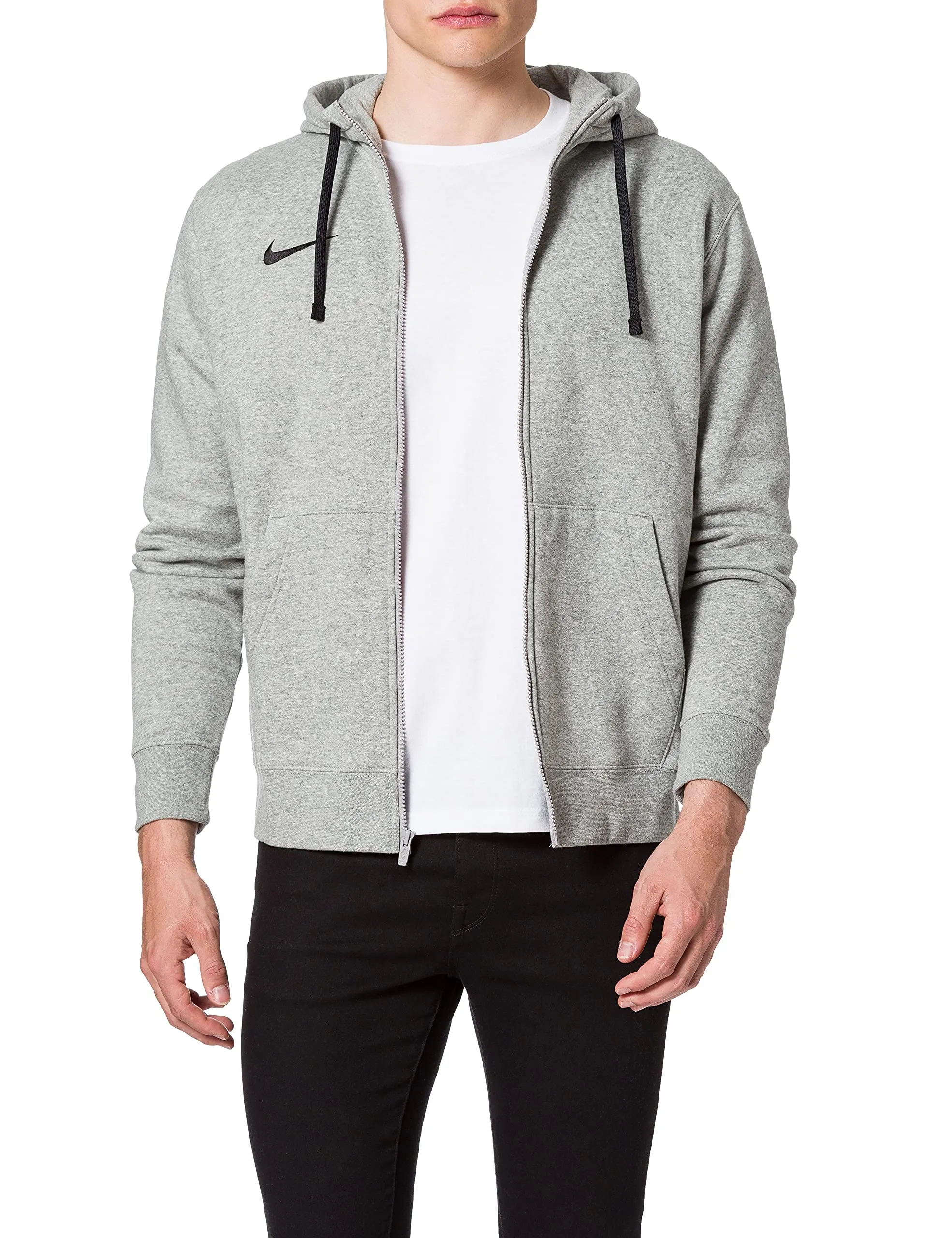 Nike Team Club 20 Felpa con Cappuccio Uomo Grigio XL - immagine 3