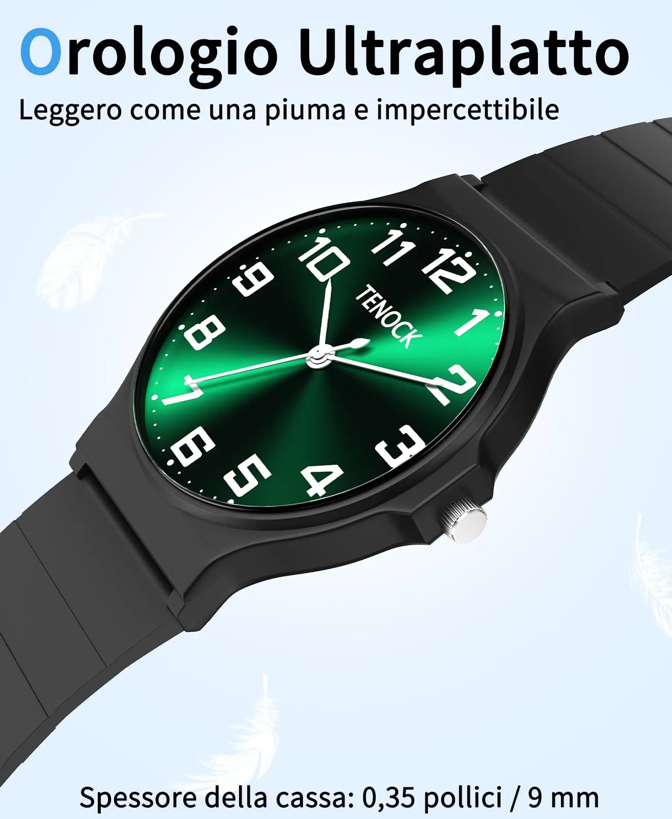 TENOCK Orologio Analogico per Bambini 30m TEN-1010L - immagine 3