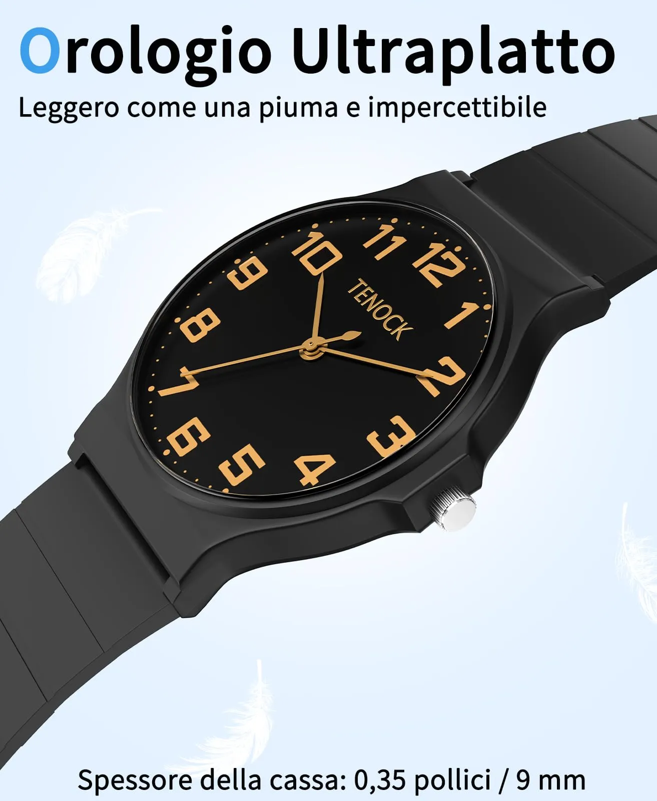 TENOCK Orologio analogico per bambini 30m TEN-1010L - immagine 3