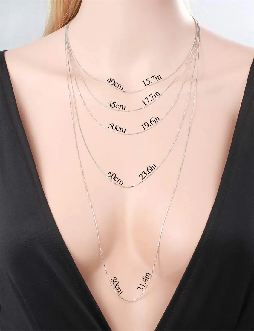 Gold Gala Collana in Argento 925 a Maglia Veneziana Sottile, 60 cm - immagine 7