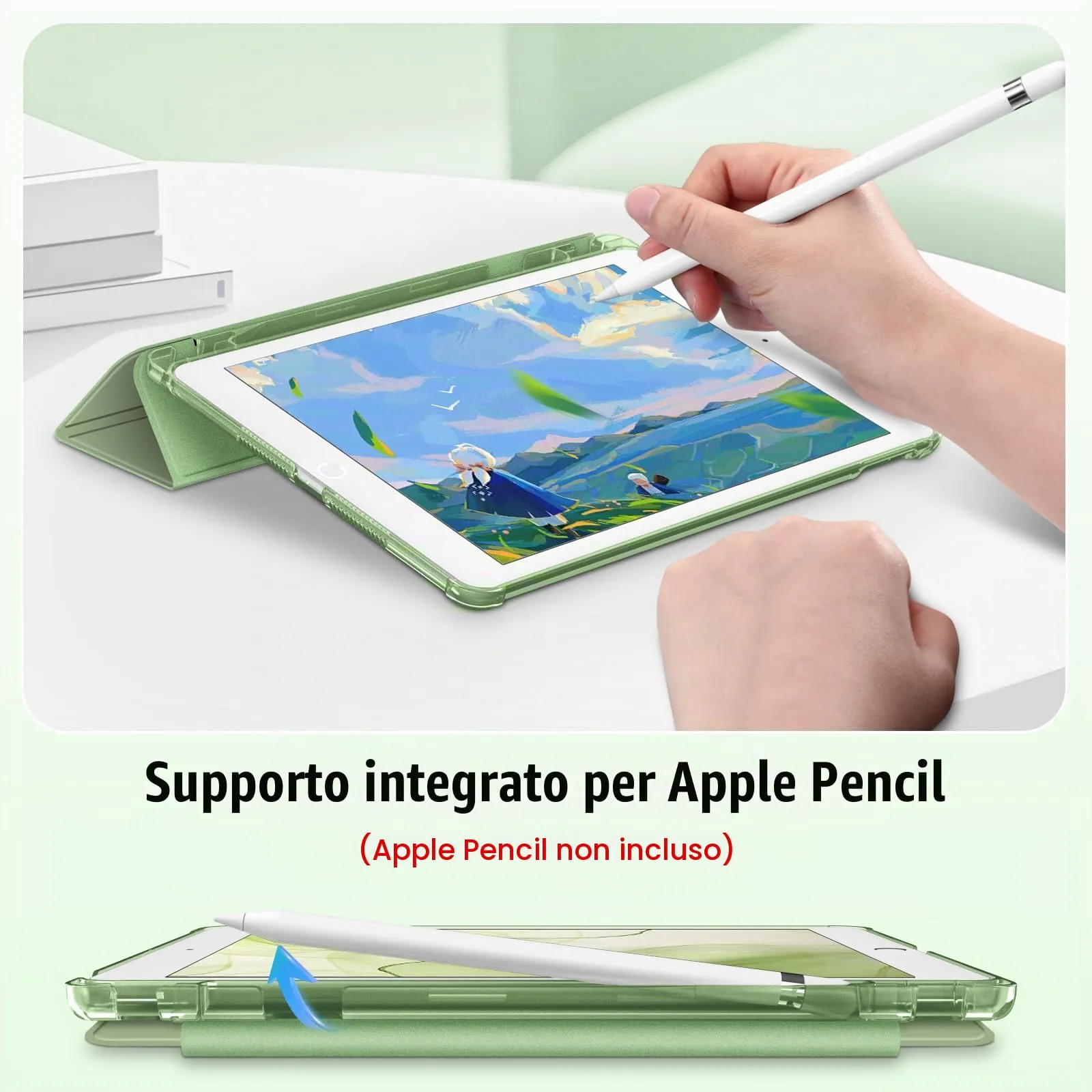 FINTIE Cover per iPad 10,2 Pollici (9a/8a/7a Generazione, 2019-2021) - immagine 6