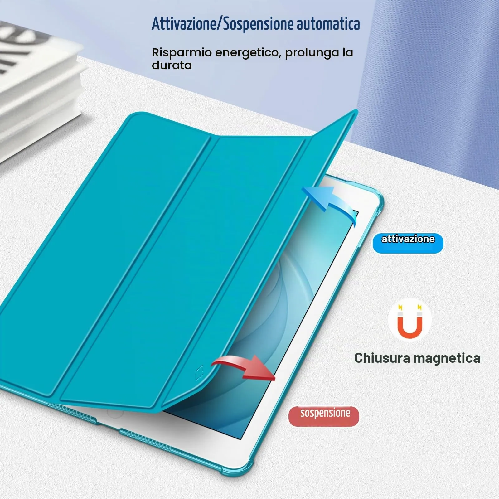 FINTIE Cover per iPad 10.2 Pollici (9a/8a/7a Generazione, 2019-2021) - immagine 8
