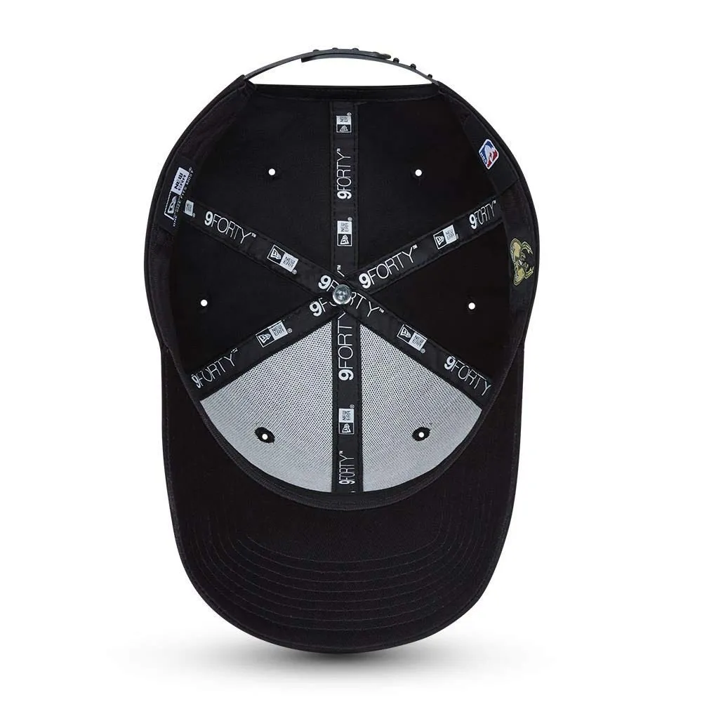 New Era Milwaukee Bucks 9FORTY Snapback Cap - Black - One Size - immagine 3