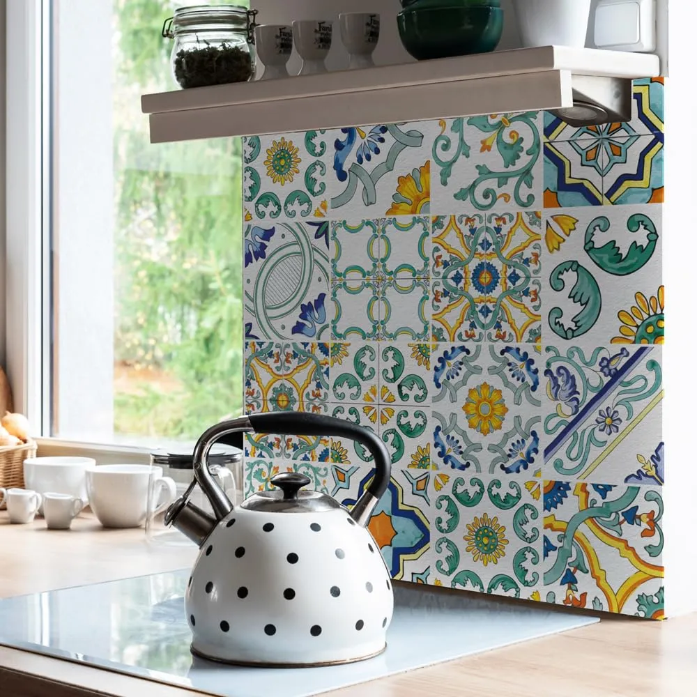 RE-COVERTILES Adesivi Piastrelle in PVC Animalier 20x20 cm, 10 Pezzi, PS00047 - immagine 4