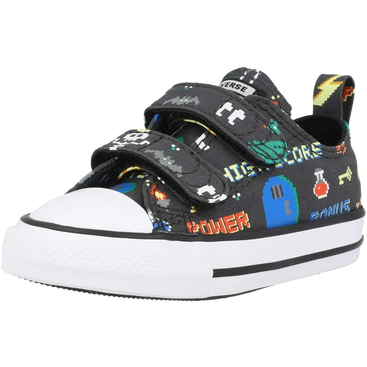 Converse Chuck Taylor Gamer Kids - Storm Wind Nero Bianco Giocatore - immagine 1