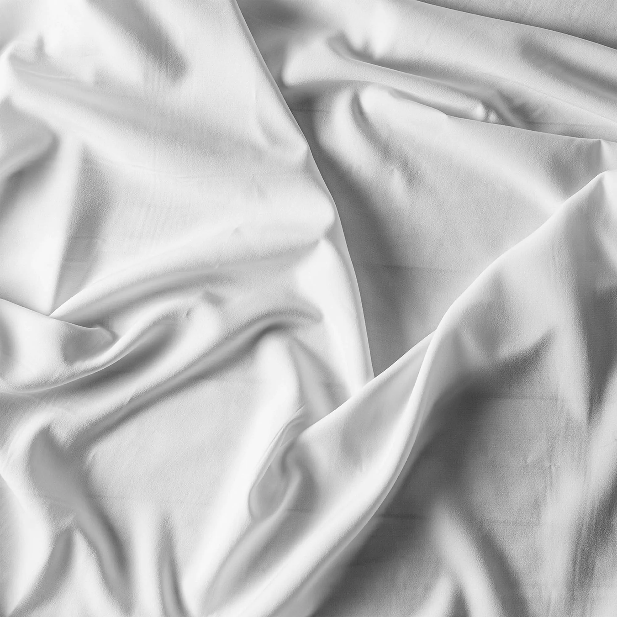 Italian Bed Linen Set Copripiumino 100% Cotone, Matrimoniale, 250x200 cm, Bianco/Bianco - immagine 12