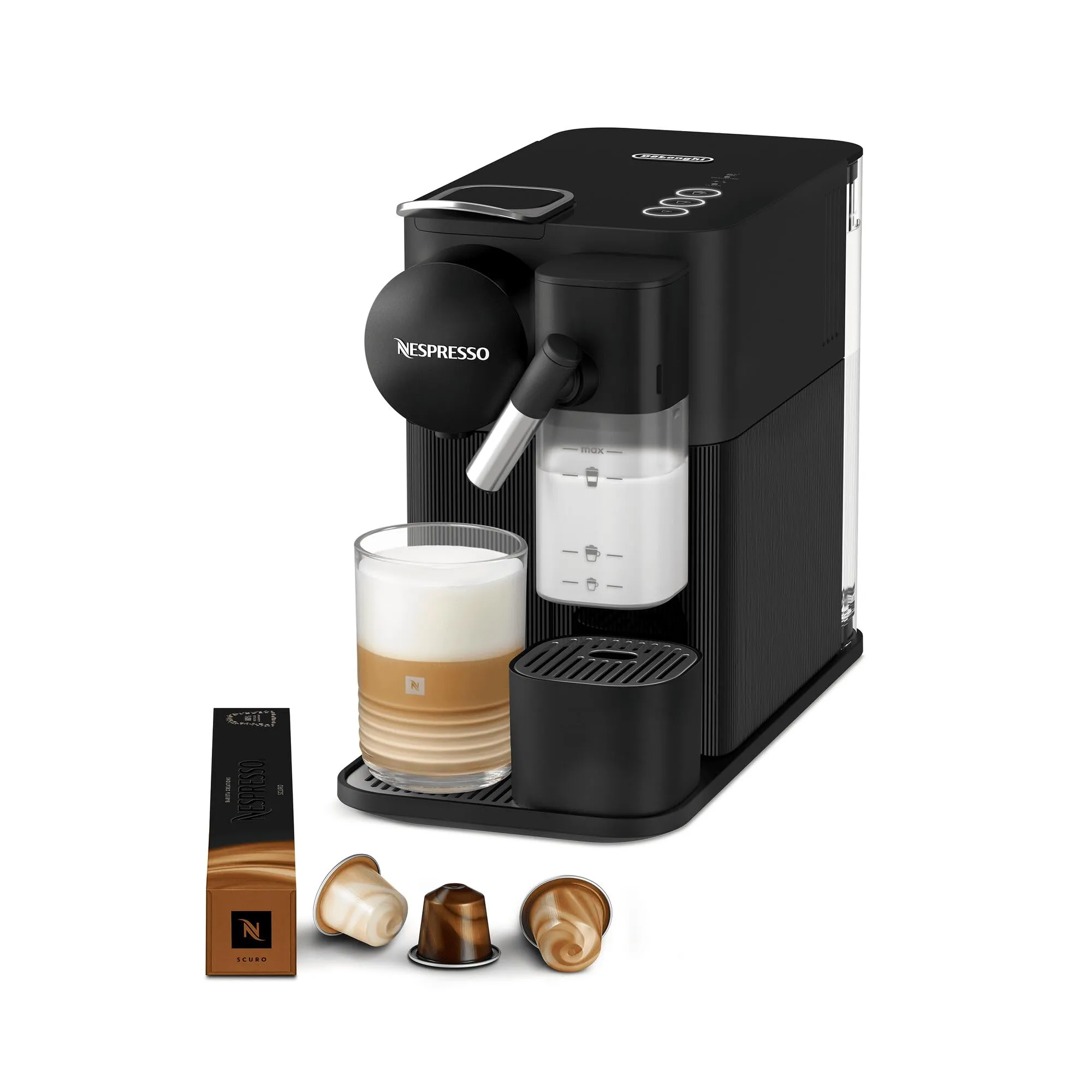Nespresso DeLonghi Lattissima One EN510.B Schwarz - immagine 1
