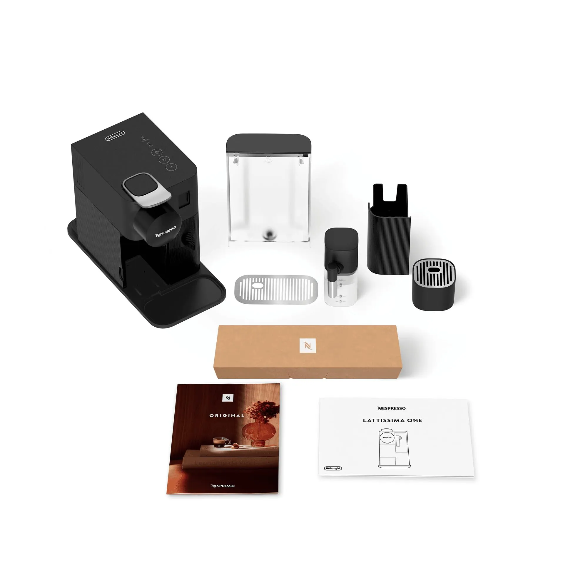 Nespresso DeLonghi Lattissima One EN510.B Schwarz - immagine 10