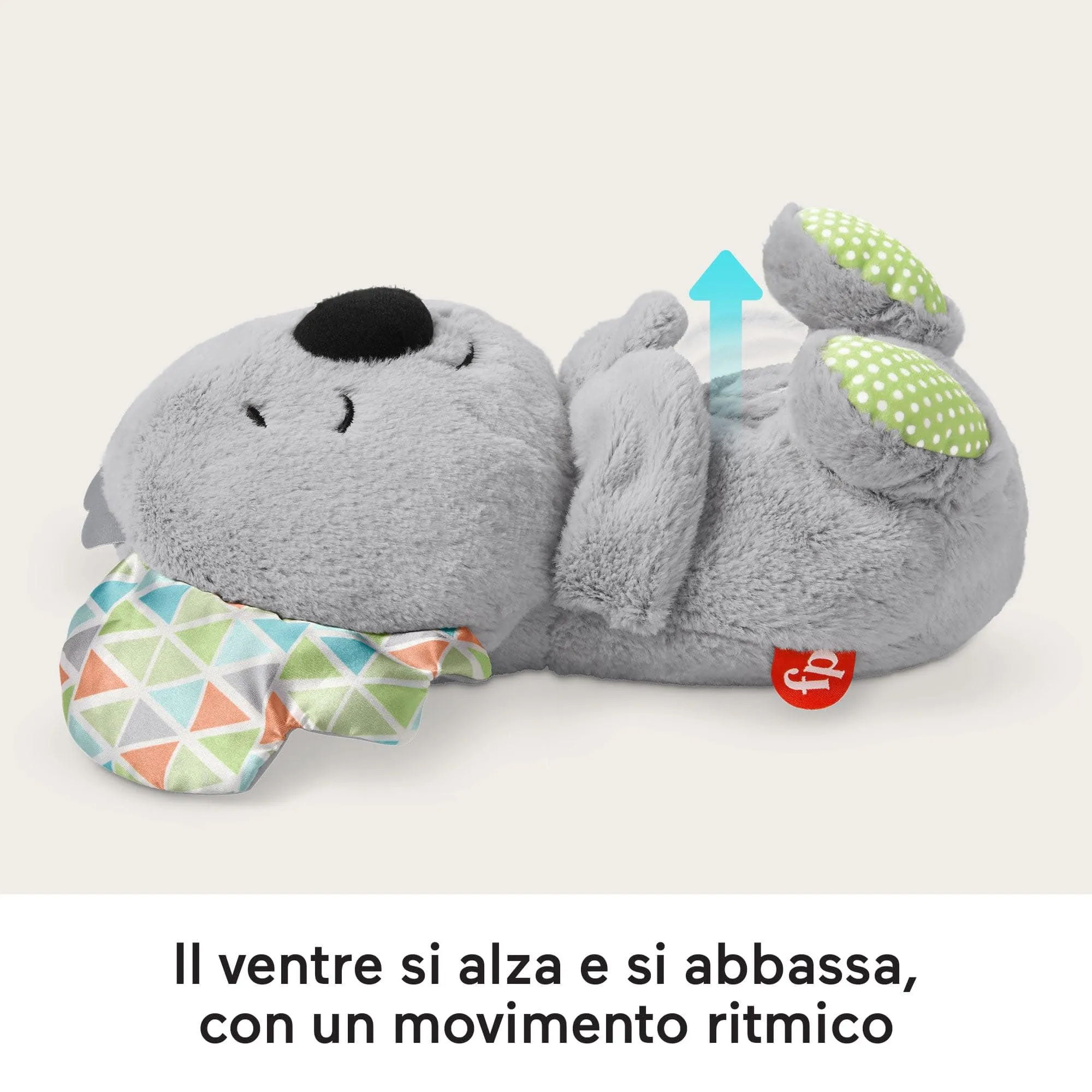 Fisher-Price Koala Soffice Relax Giocattolo per Neonati HBP87 - immagine 3