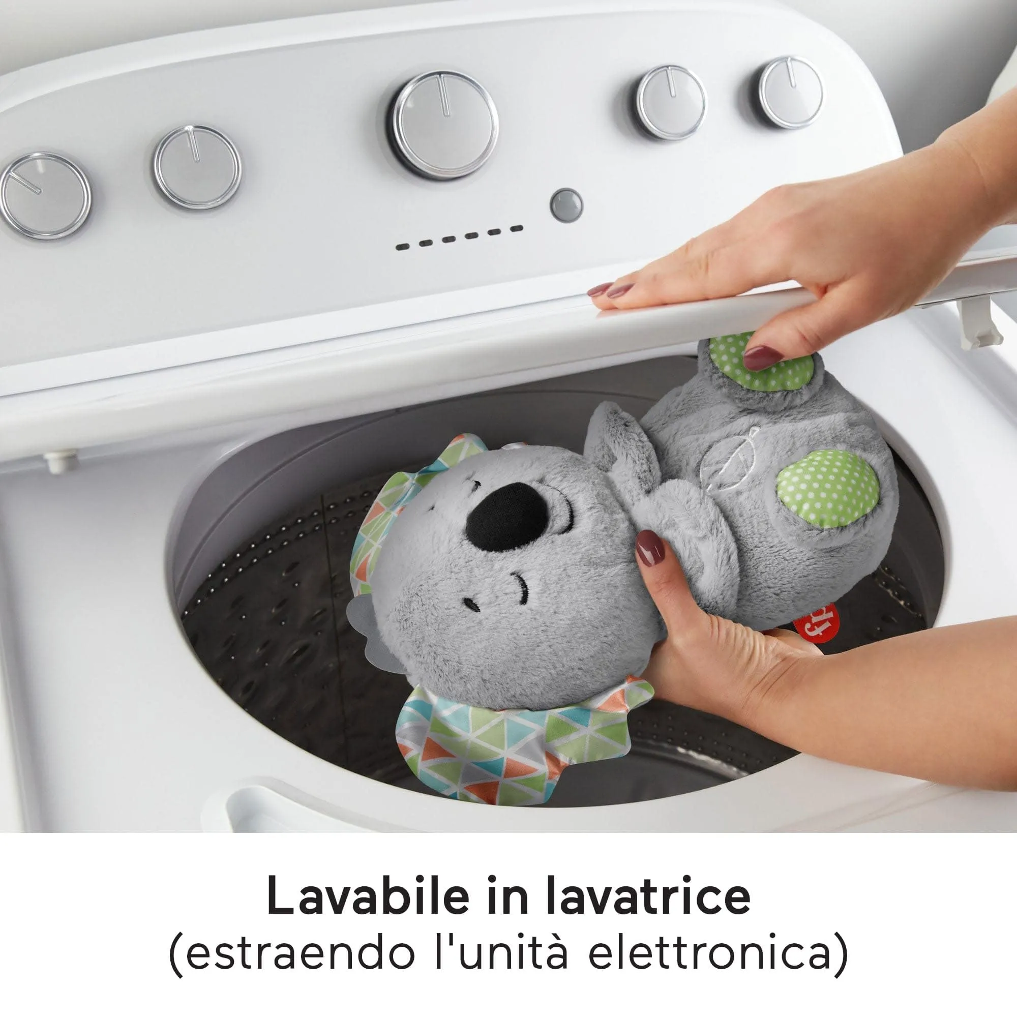 Fisher-Price Koala Soffice Relax Giocattolo per Neonati HBP87 - immagine 5