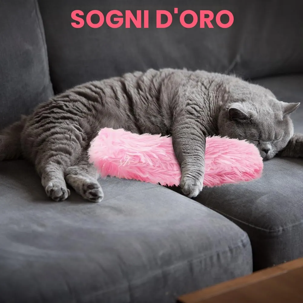 OSDUE Giocattoli Erba Gatta, 3 Pezzi Cuscini Interattivi in Peluche per Gatti - immagine 6