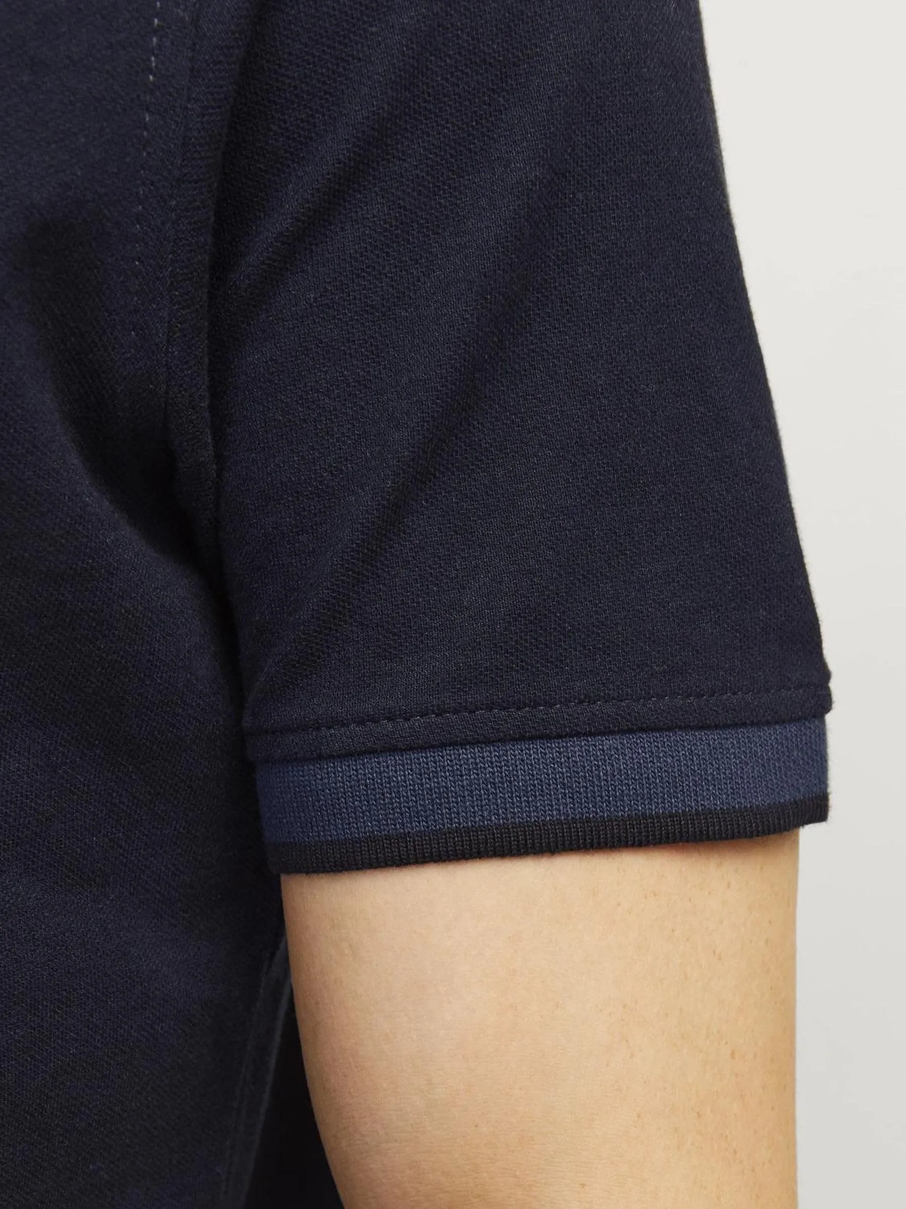 Jack & Jones Jjepaulos Polo SS Noos Slim Fit, Dark Navy, XS - immagine 5