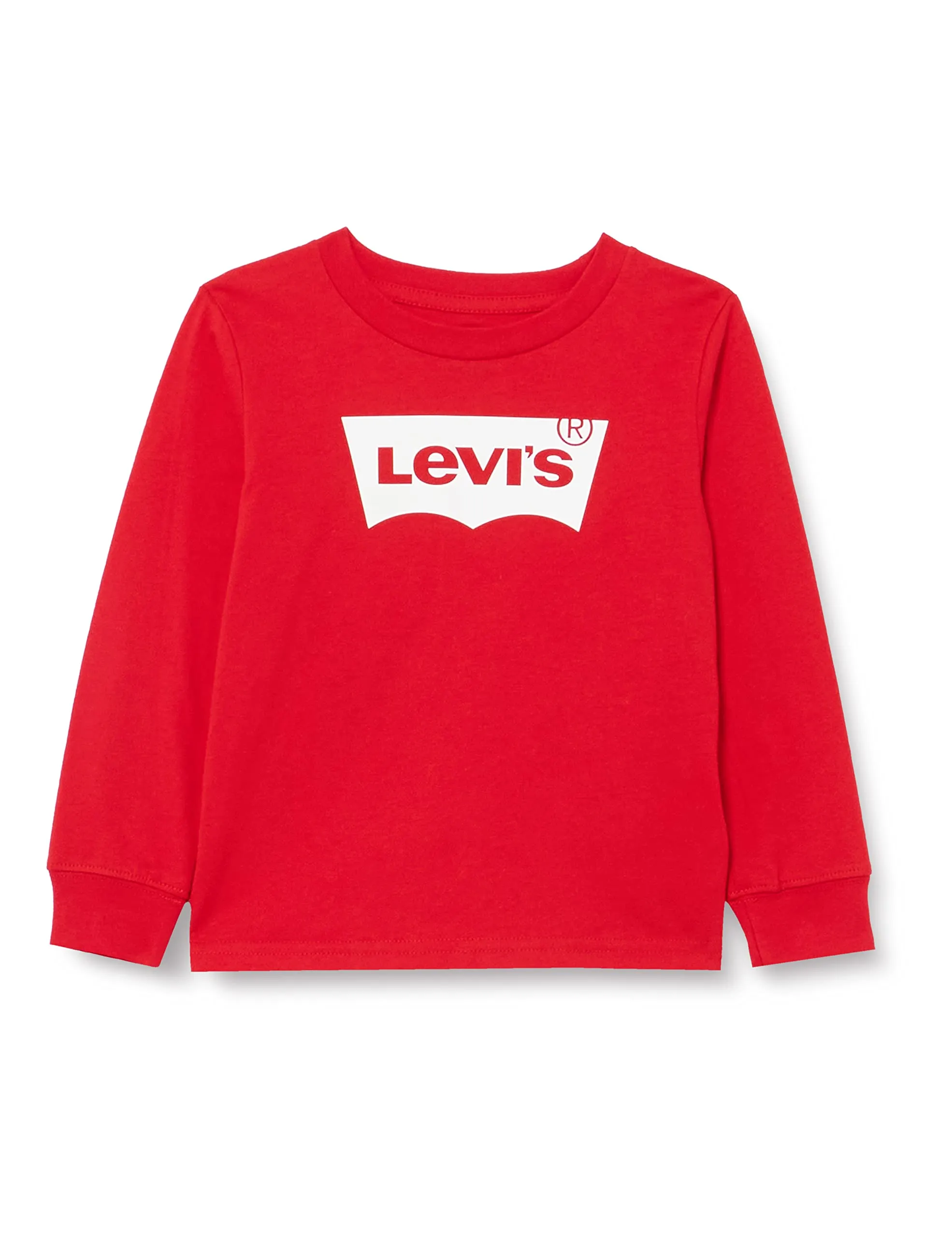 Levi's LVB Long Sleeve Batwing Tee - Super Red - 3 Years - immagine 1