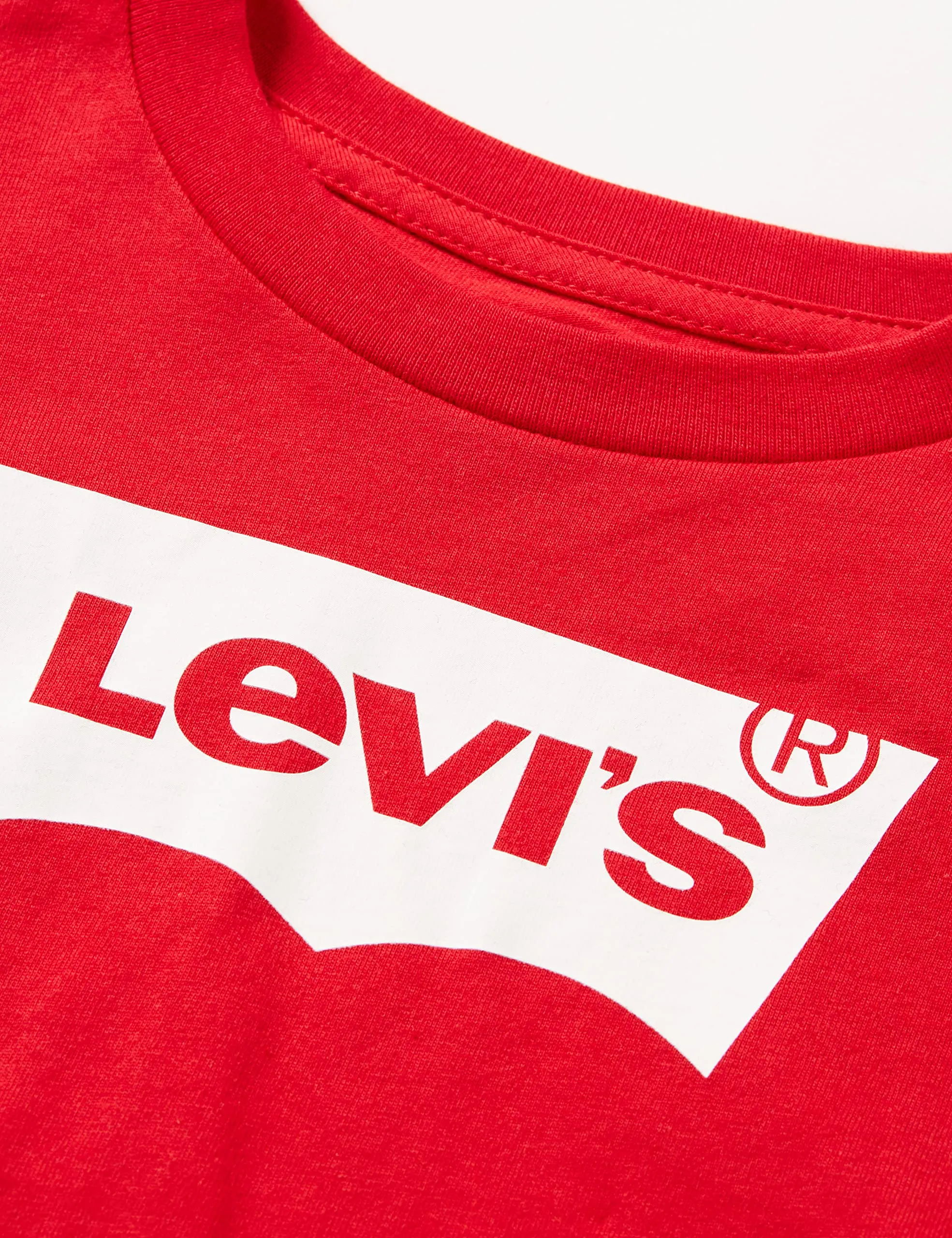 Levi's LVB Long Sleeve Batwing Tee - Super Red, 6 Years - immagine 2