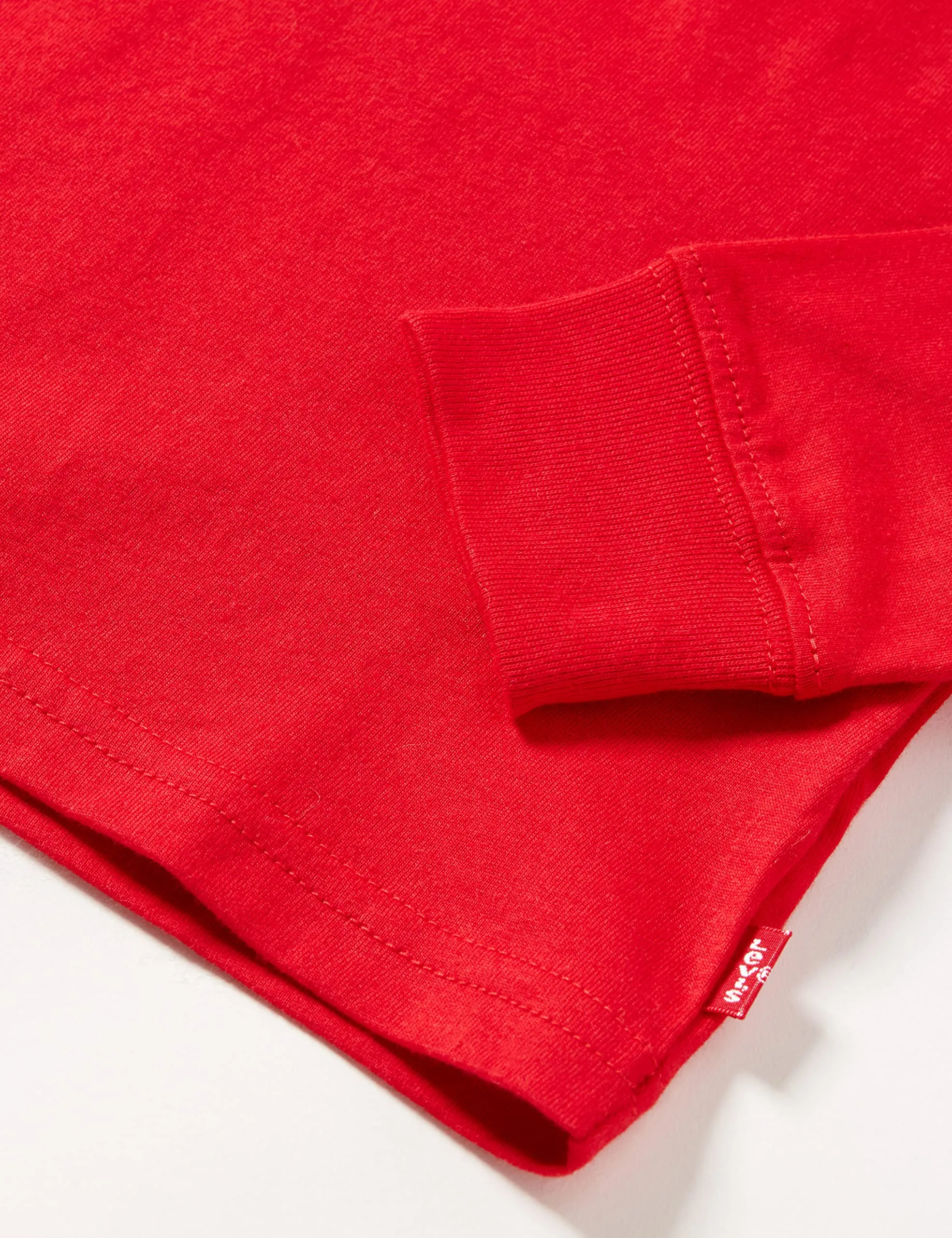 Levi's LVB Long Sleeve Batwing Tee - Super Red, 6 Years - immagine 4